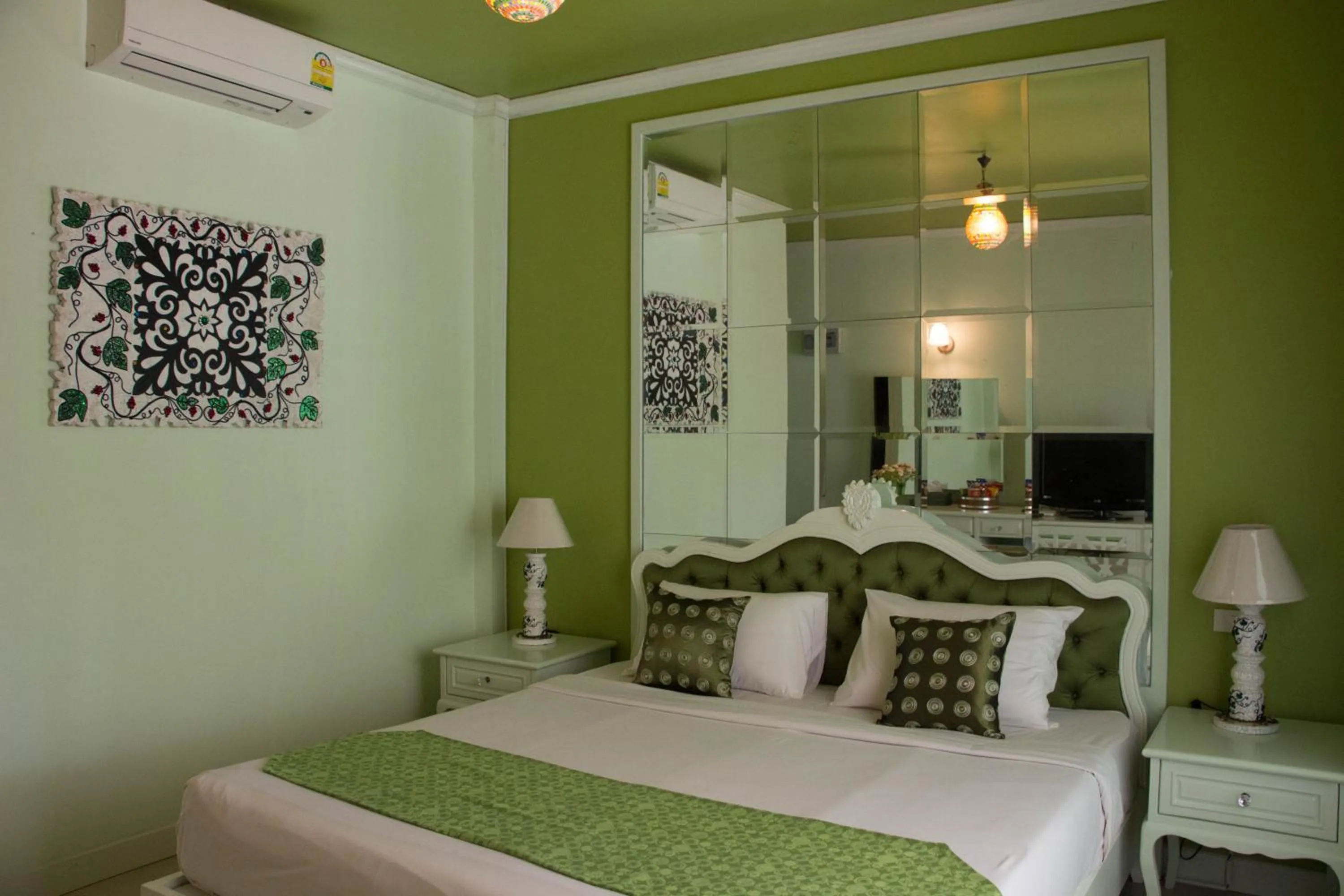 Bedroom in Baanplaidoi Resort