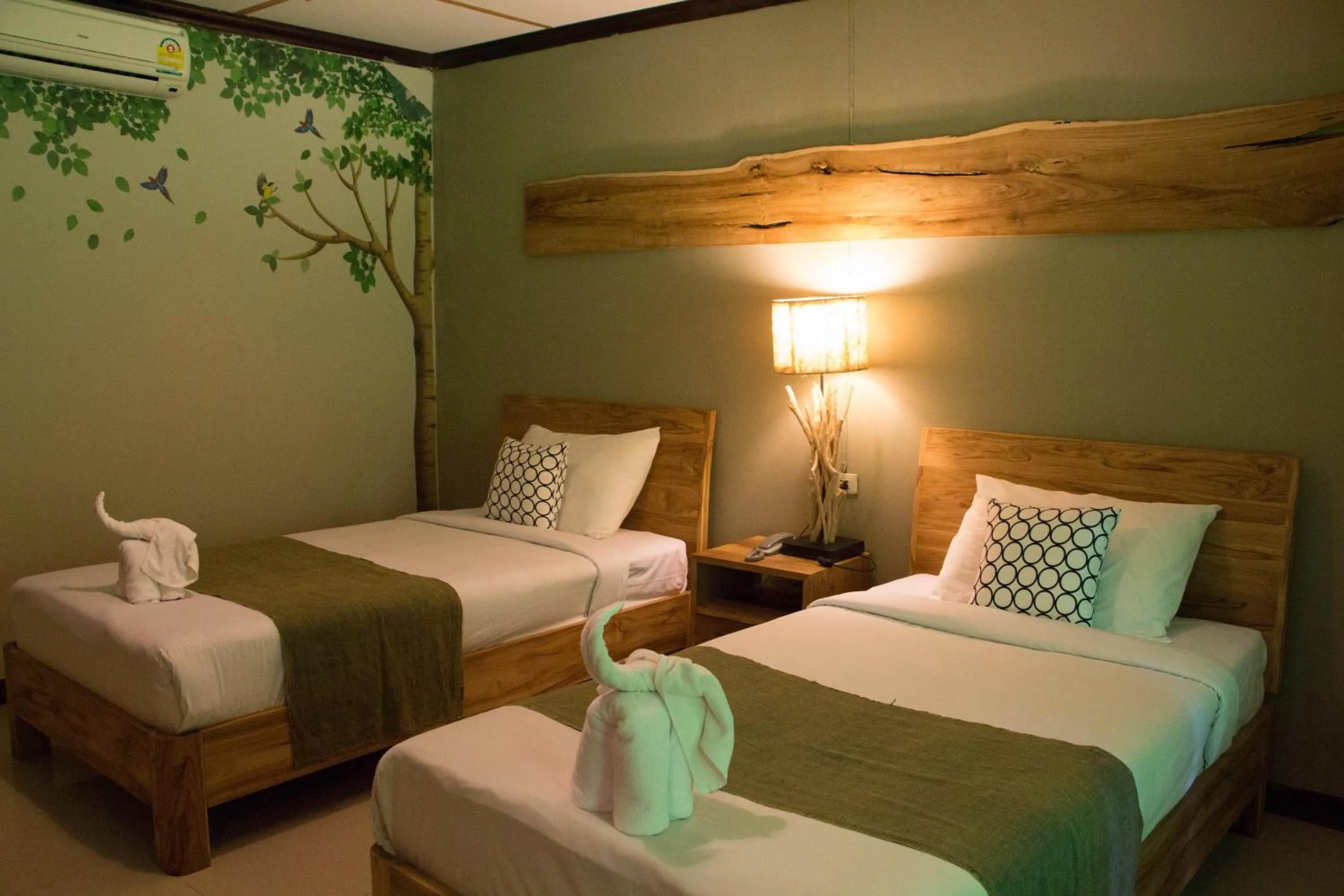 Bedroom in Baanplaidoi Resort