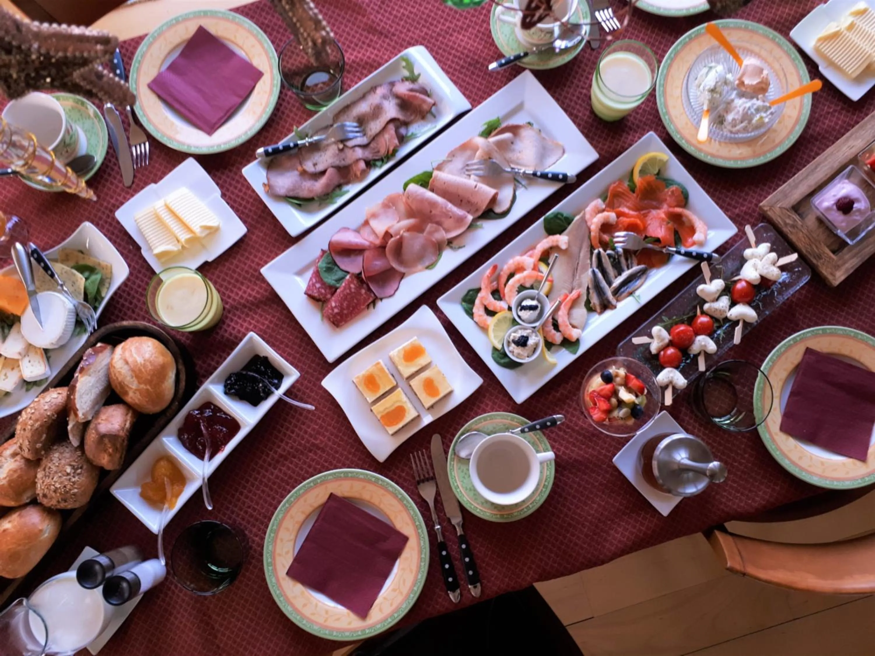 Breakfast in Landhaus Hof-Schlenstedt