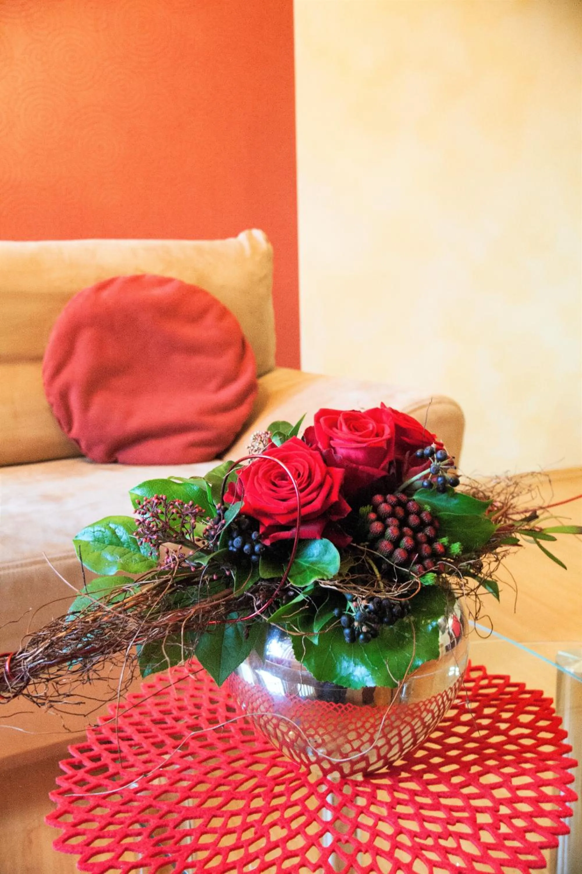 Decorative detail in Landhaus Hof-Schlenstedt