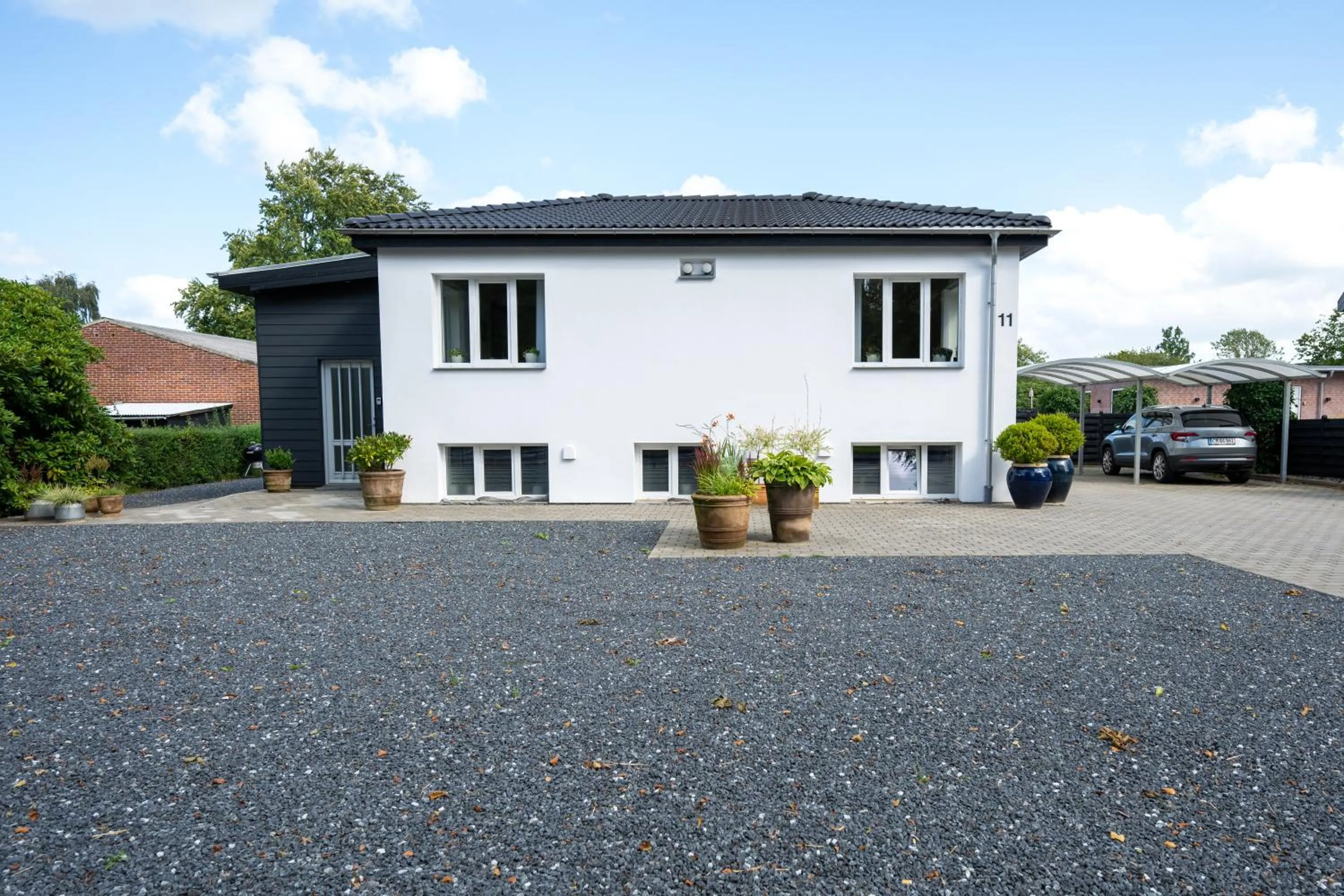 Facade/entrance in Sdr. Omme Bed & Breakfast