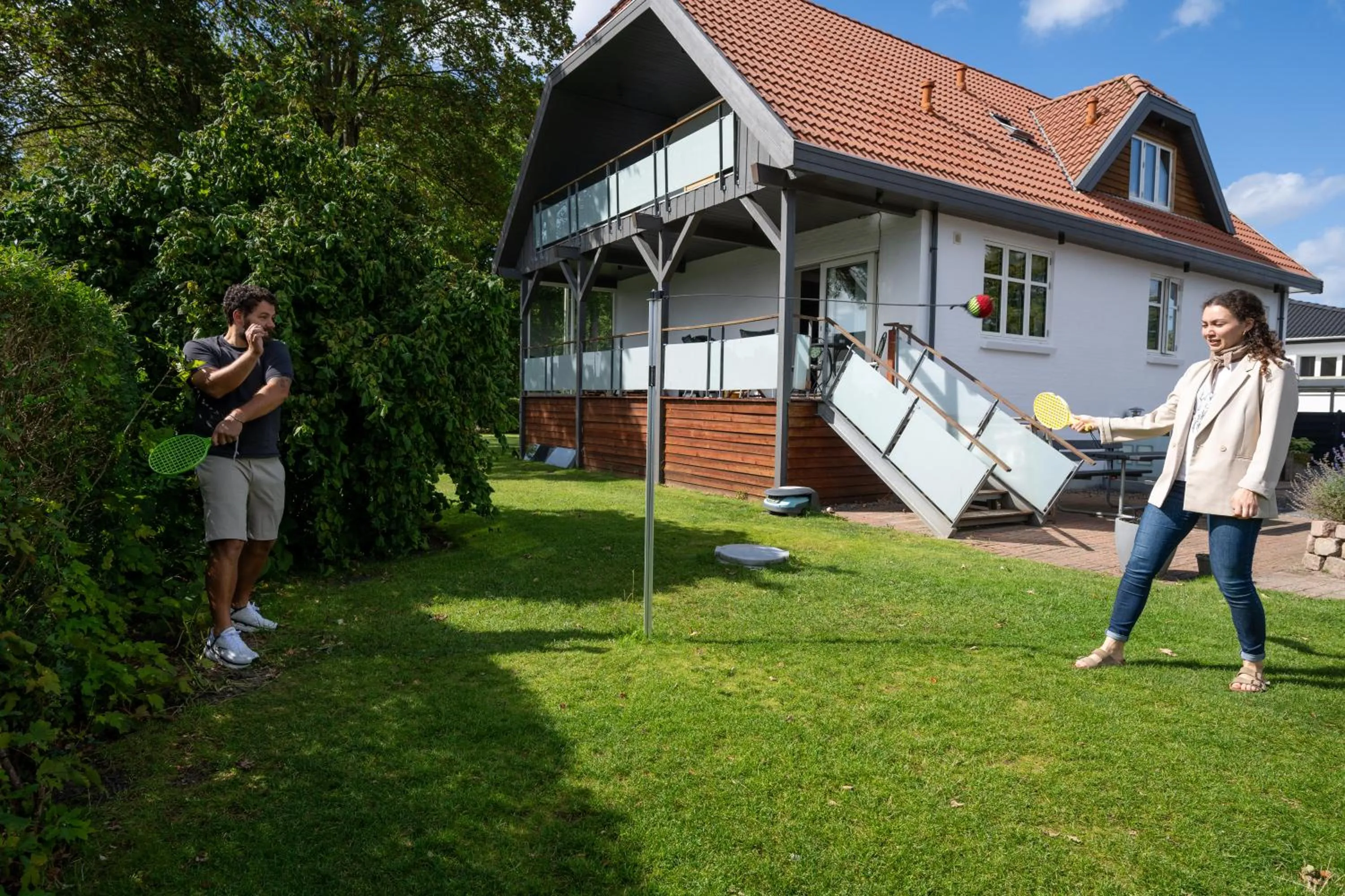 Garden in Sdr. Omme Bed & Breakfast