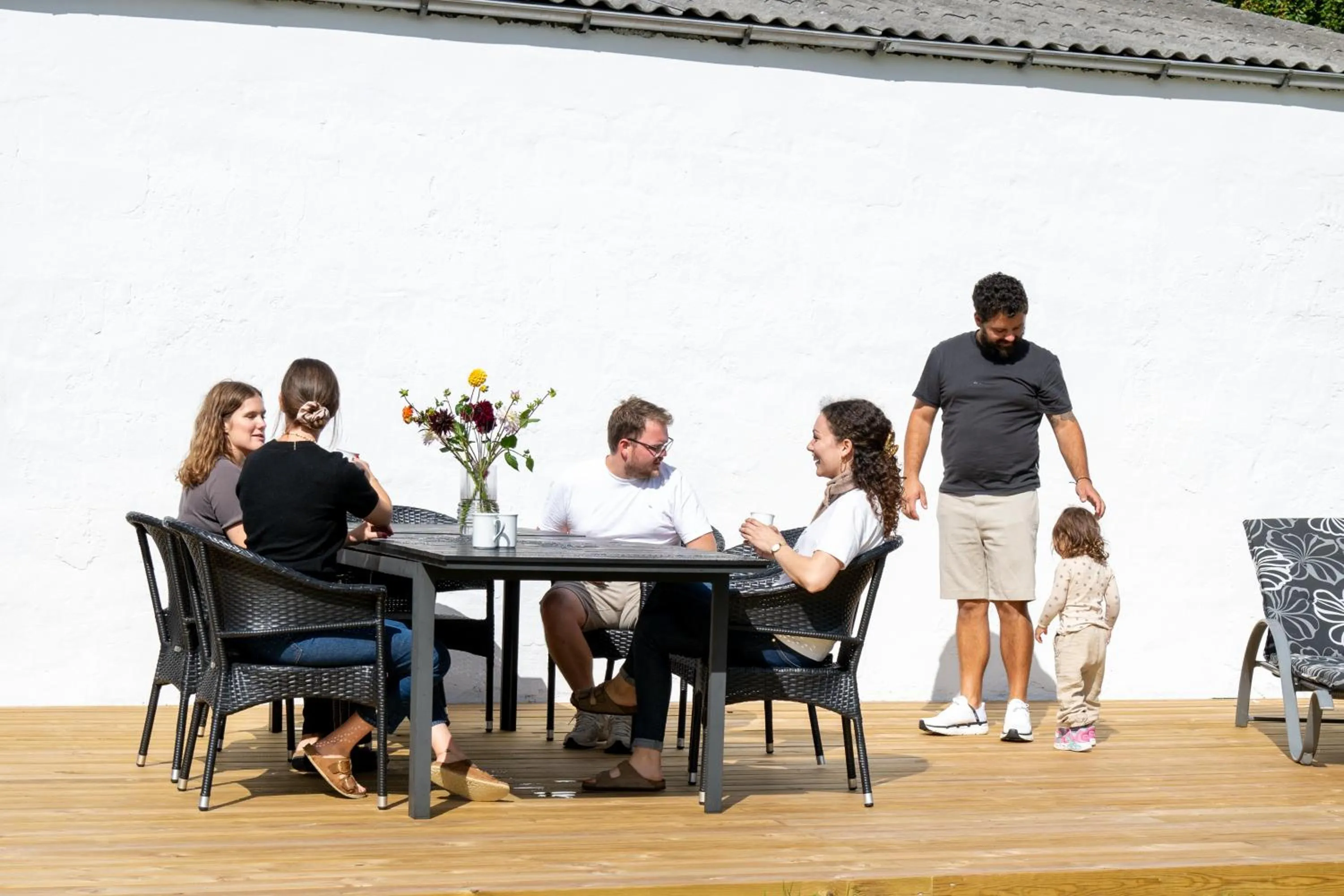 Garden in Sdr. Omme Bed & Breakfast