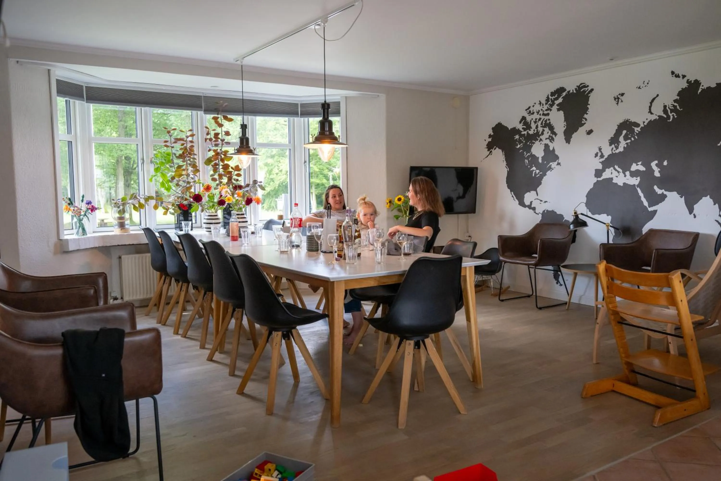 Living room in Sdr. Omme Bed & Breakfast