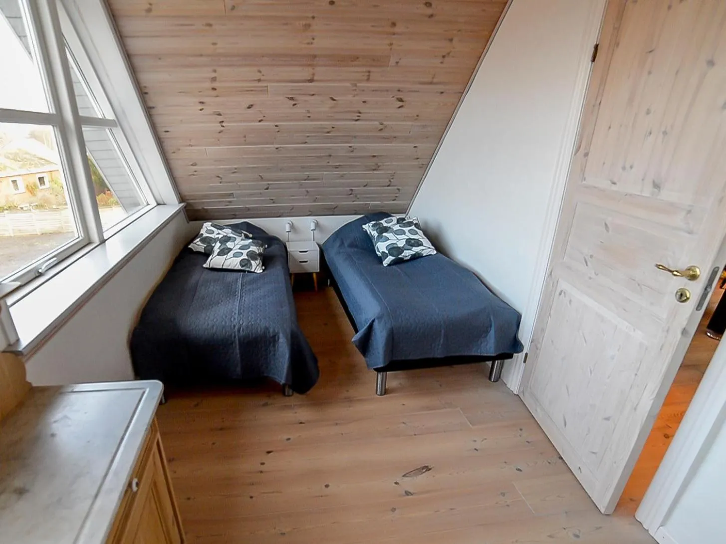 Bed in Sdr. Omme Bed & Breakfast