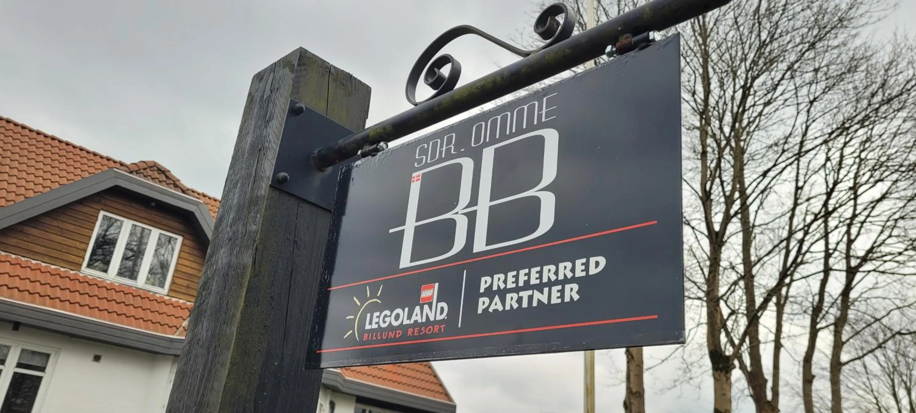 Logo/Certificate/Sign in Sdr. Omme Bed & Breakfast