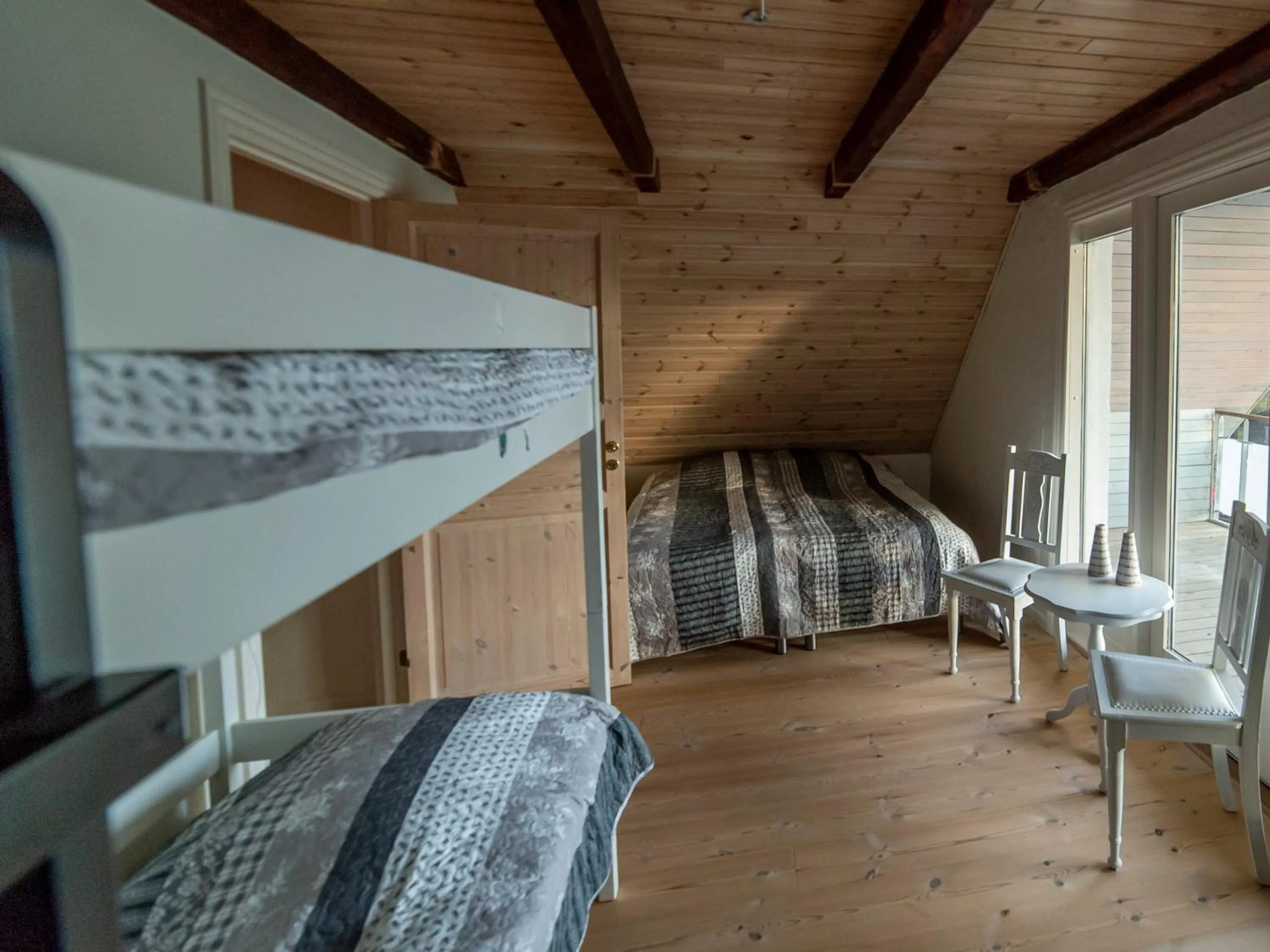 Bed in Sdr. Omme Bed & Breakfast