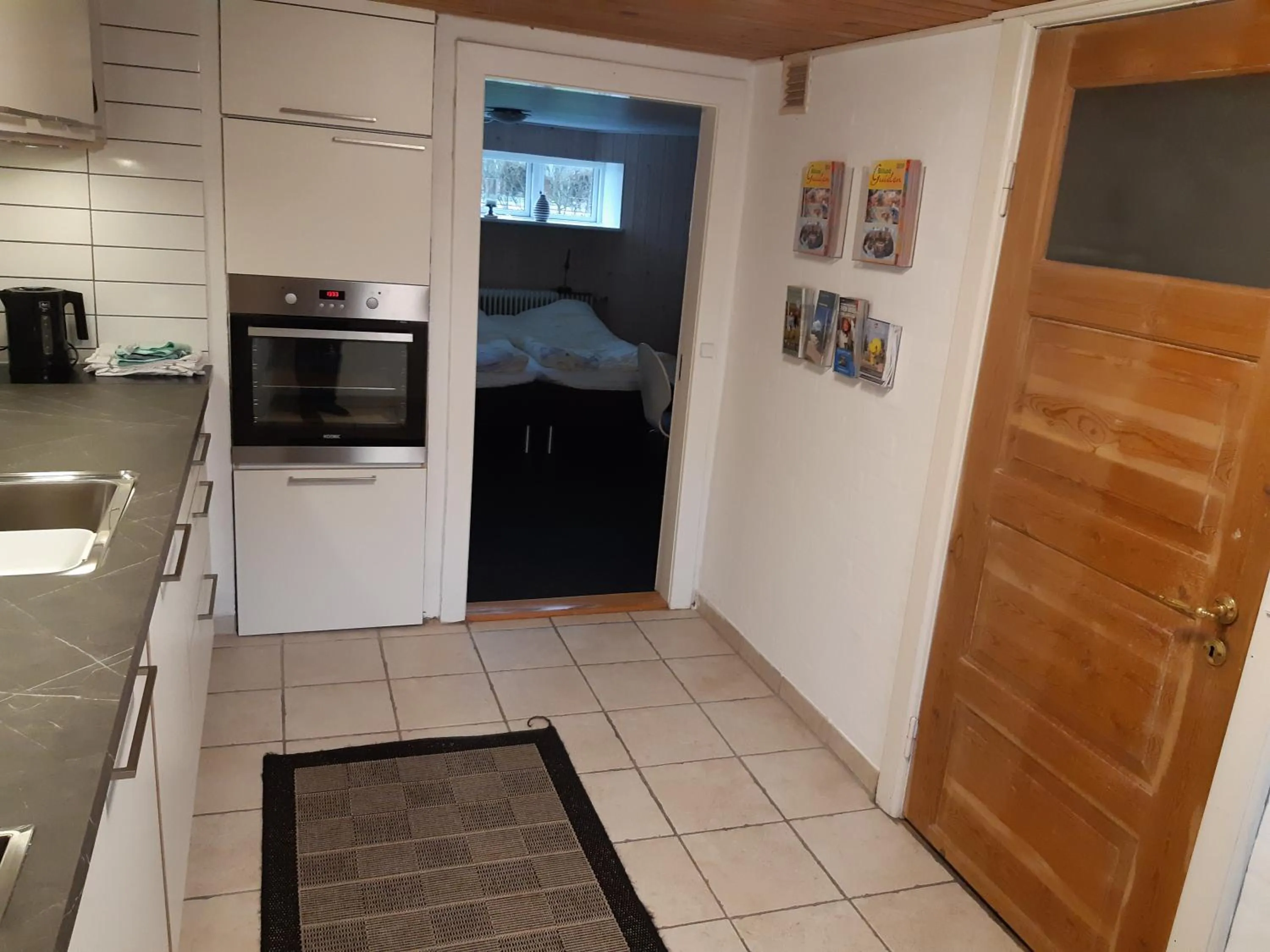 Kitchen or kitchenette in Sdr. Omme Bed & Breakfast