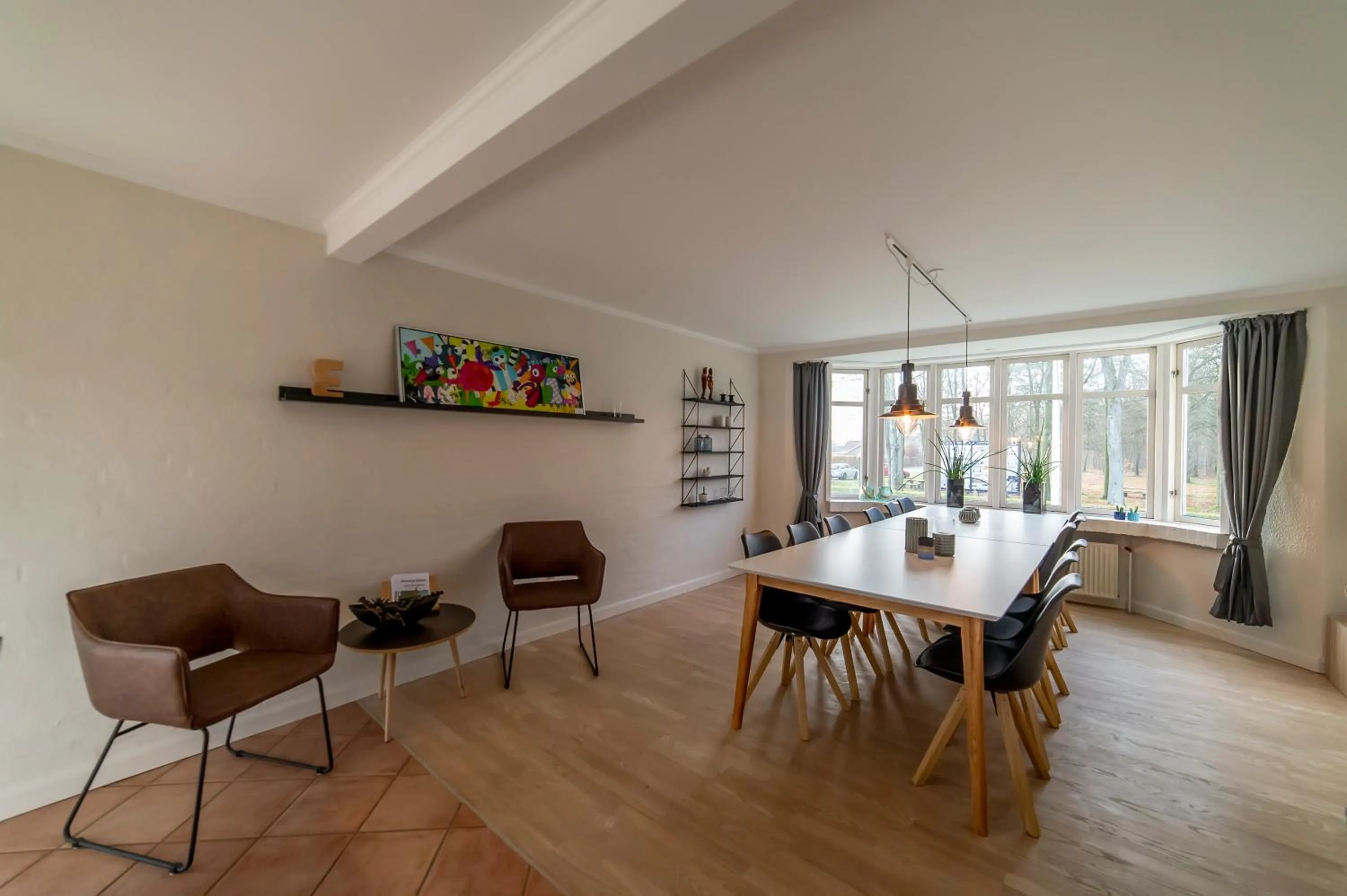 Living room in Sdr. Omme Bed & Breakfast