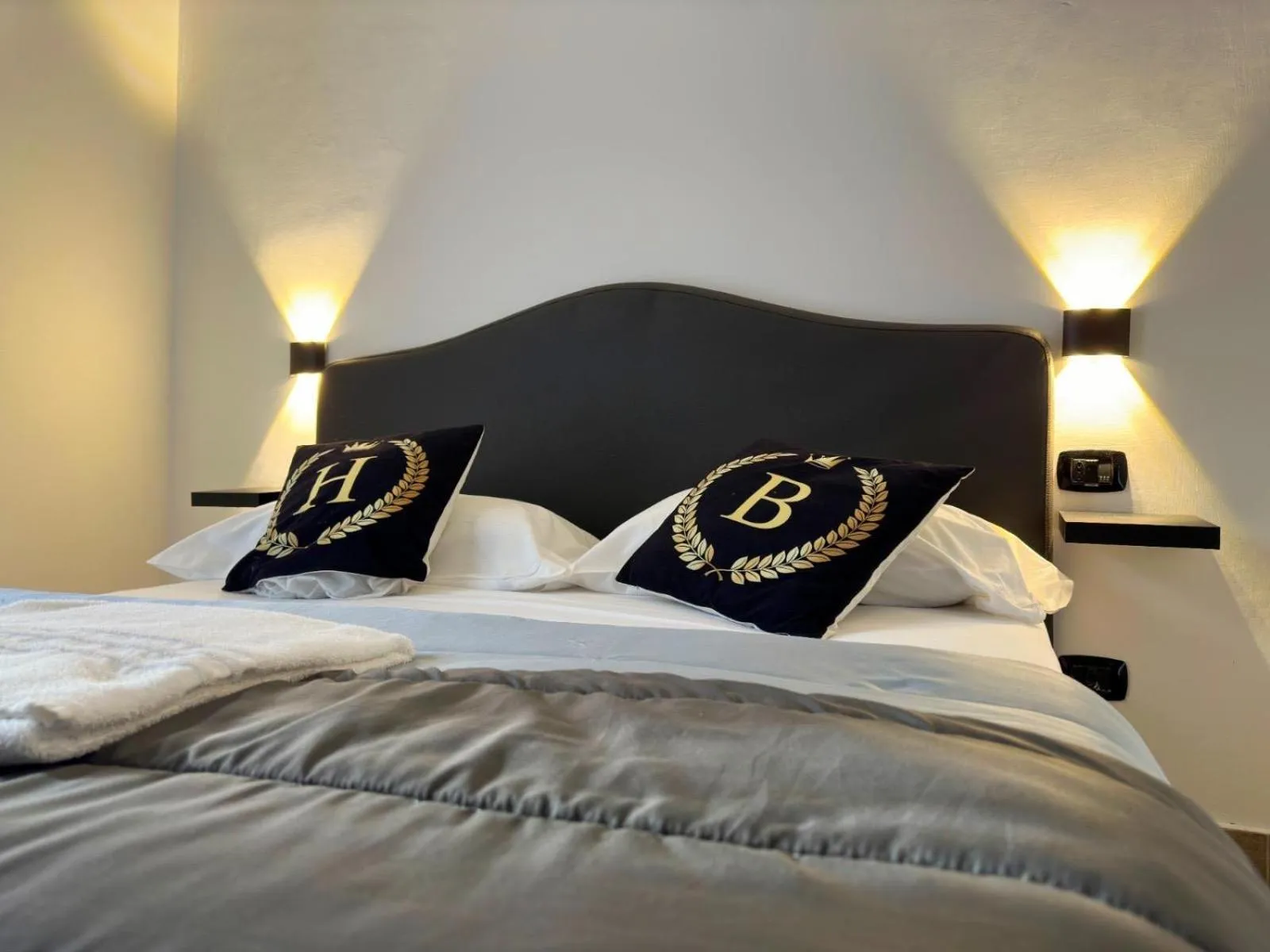 Bed in Hotel Barbato