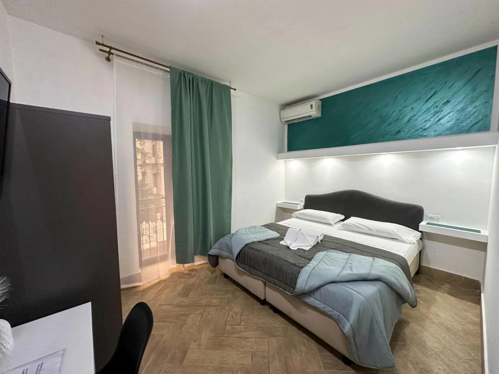 Bed in Hotel Barbato