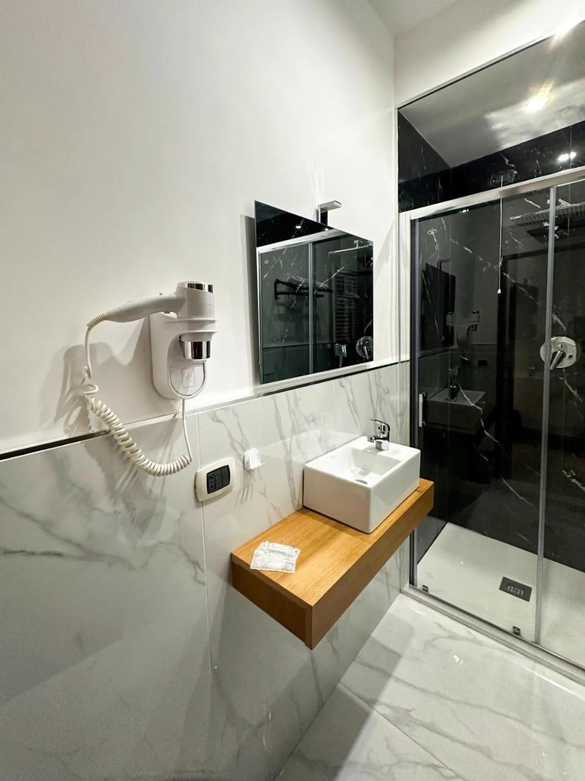 Shower in Hotel Barbato