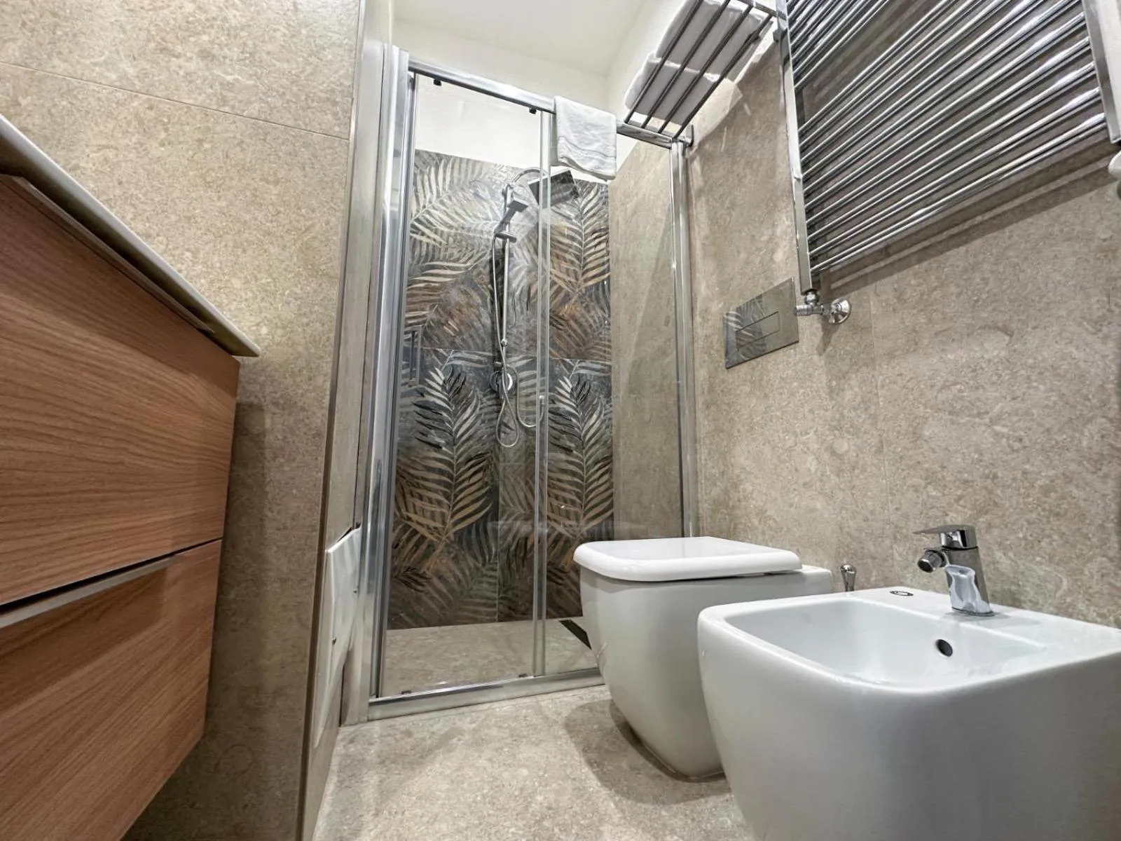 Shower in Hotel Barbato