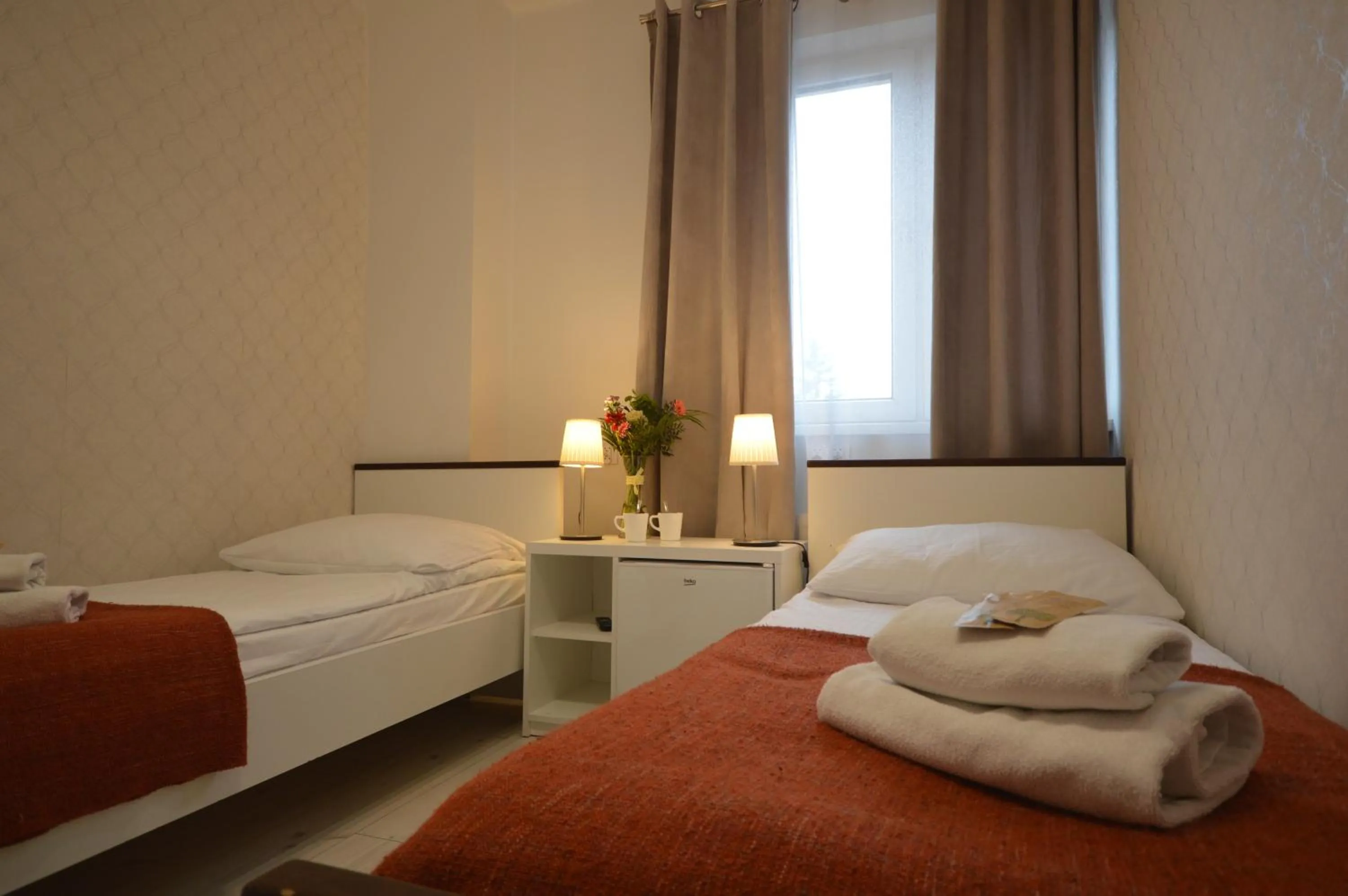 Bed in Cracow Central Aparthotel