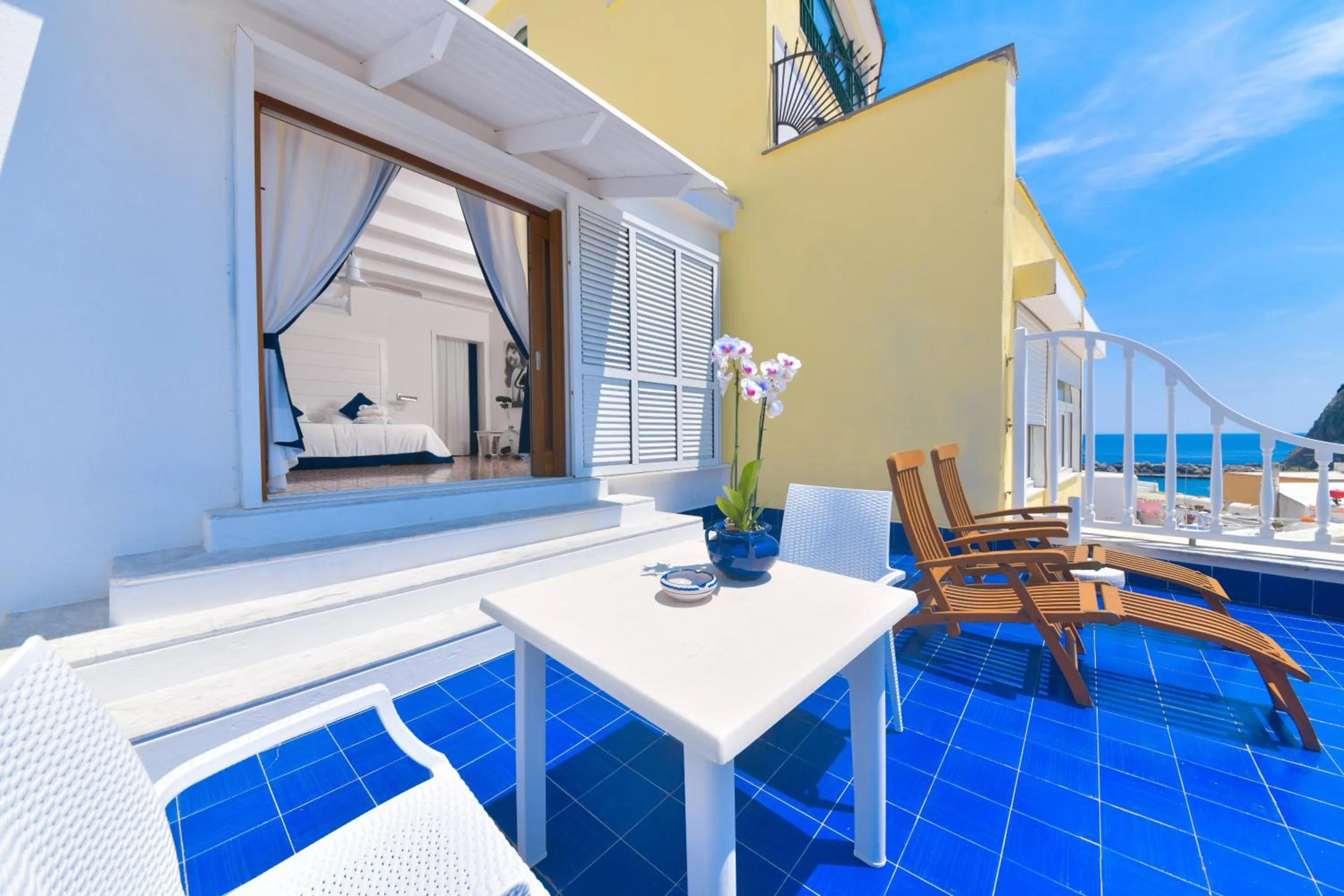 Balcony/Terrace in Hotel Casa Celestino