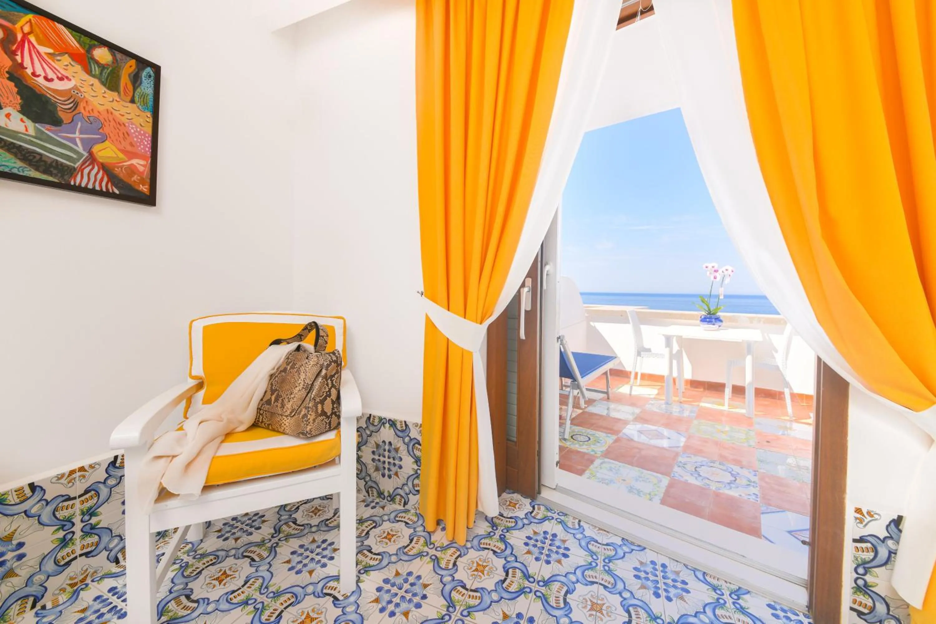 Decorative detail in Hotel Casa Celestino