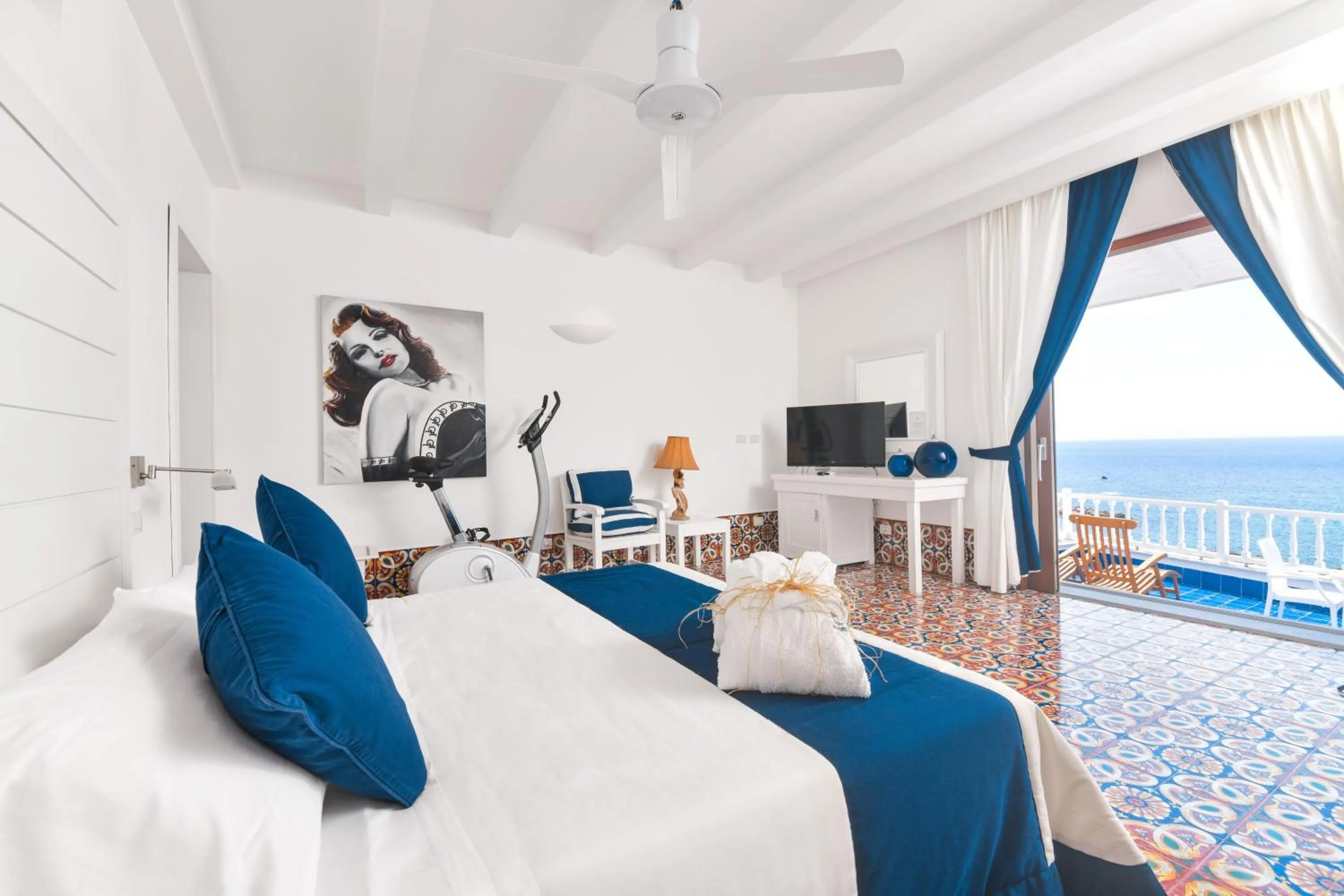 Bed in Hotel Casa Celestino