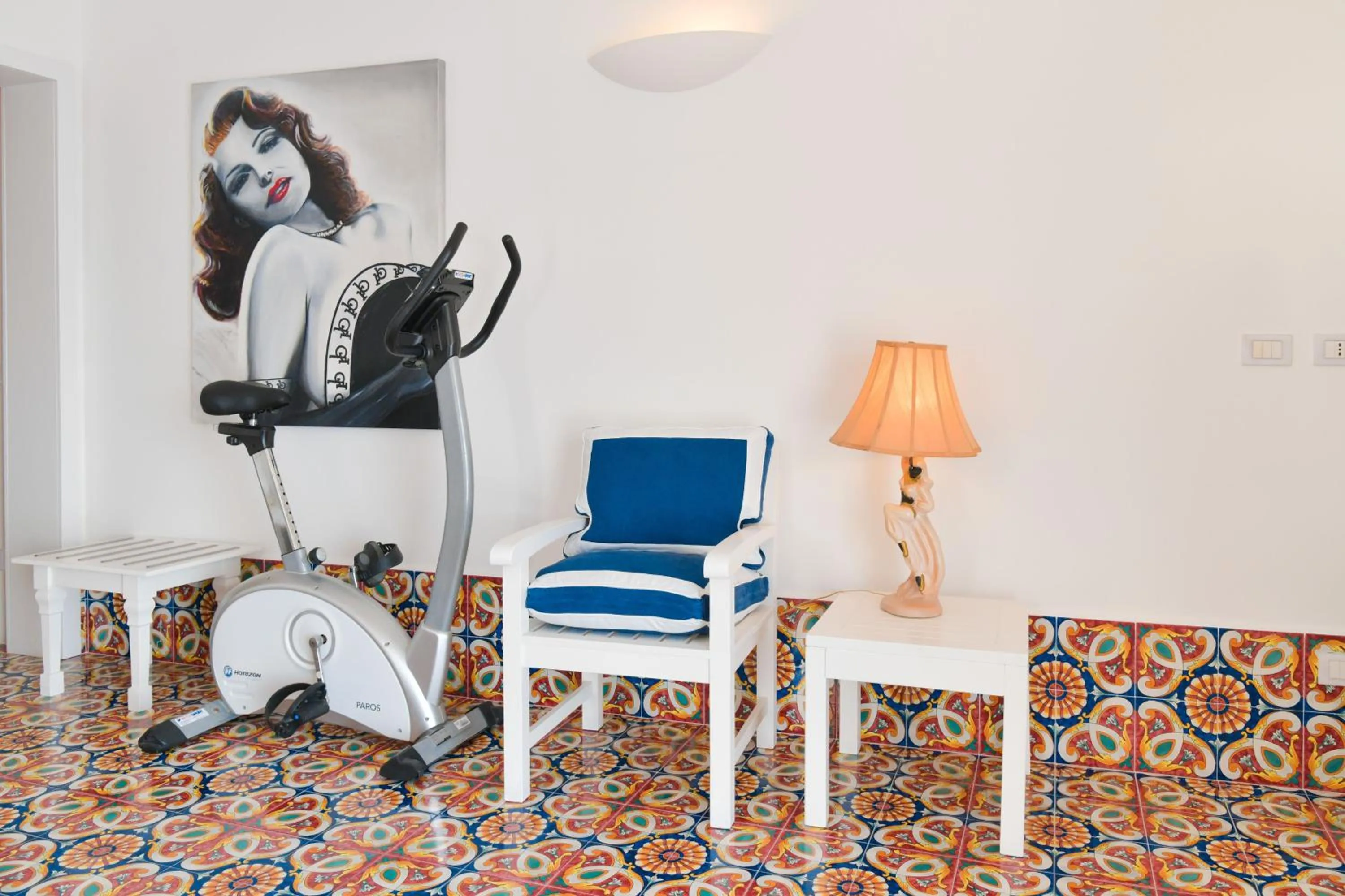 Decorative detail in Hotel Casa Celestino