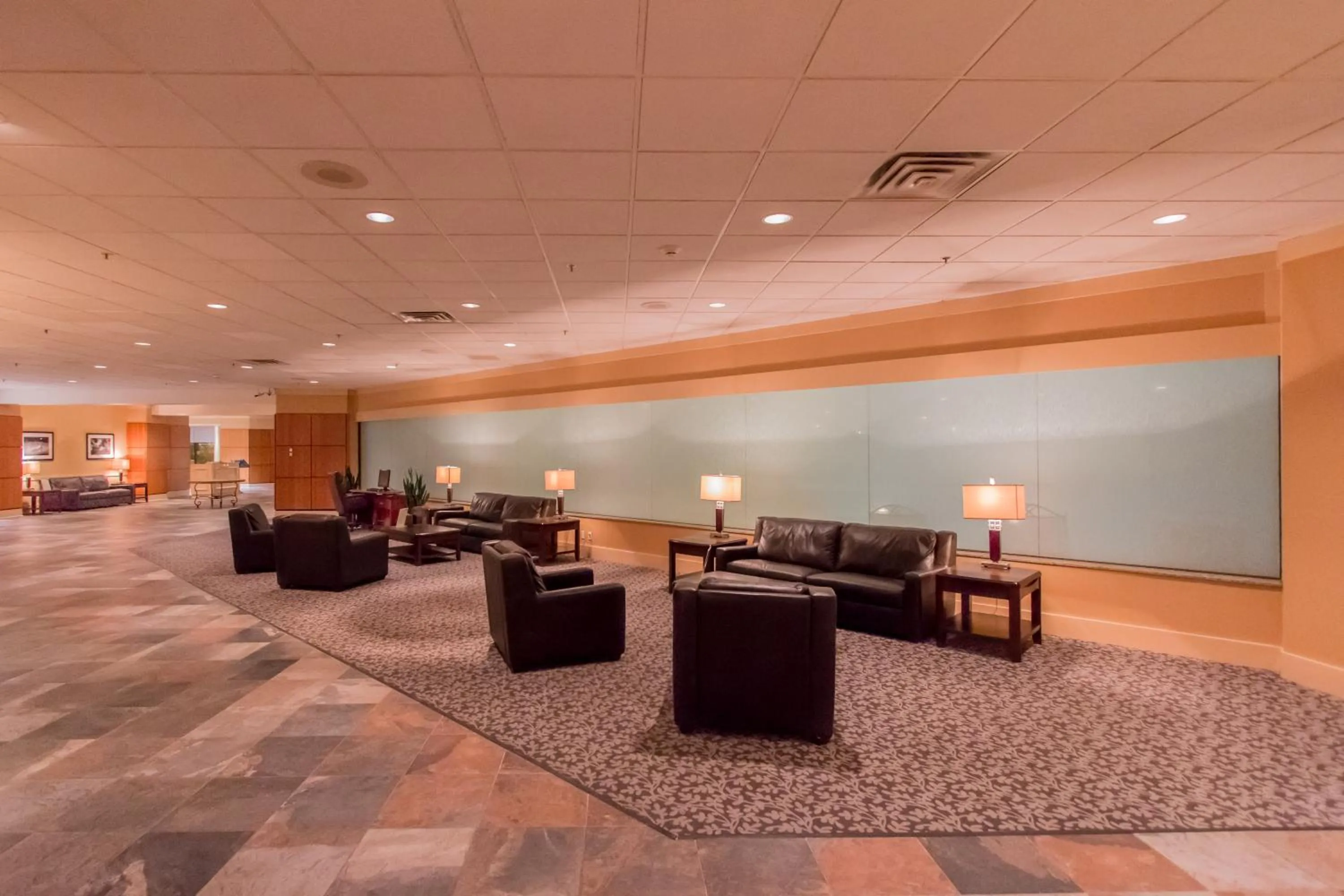 Seating area in Doubletree By Hilton Battle Creek