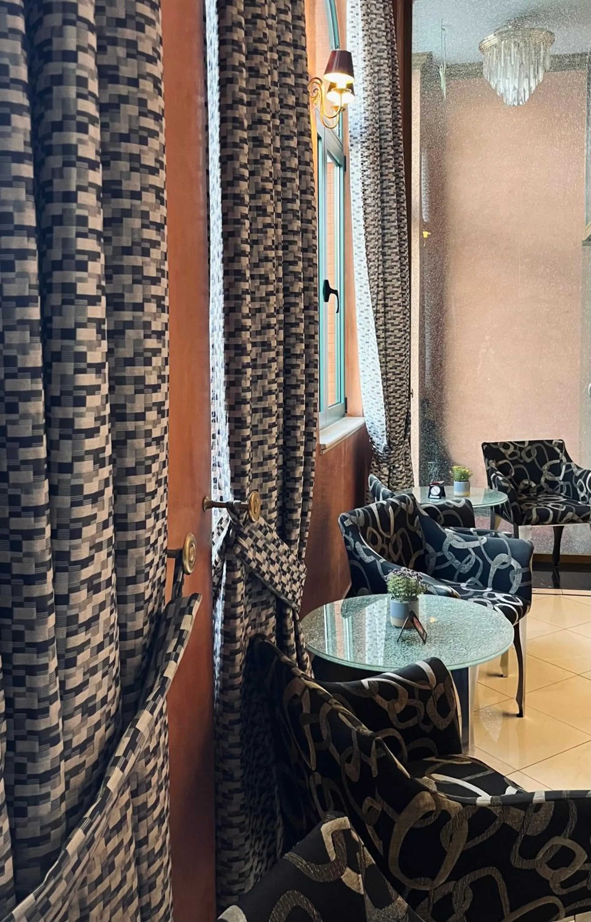 Lobby or reception in Alfa Hotel