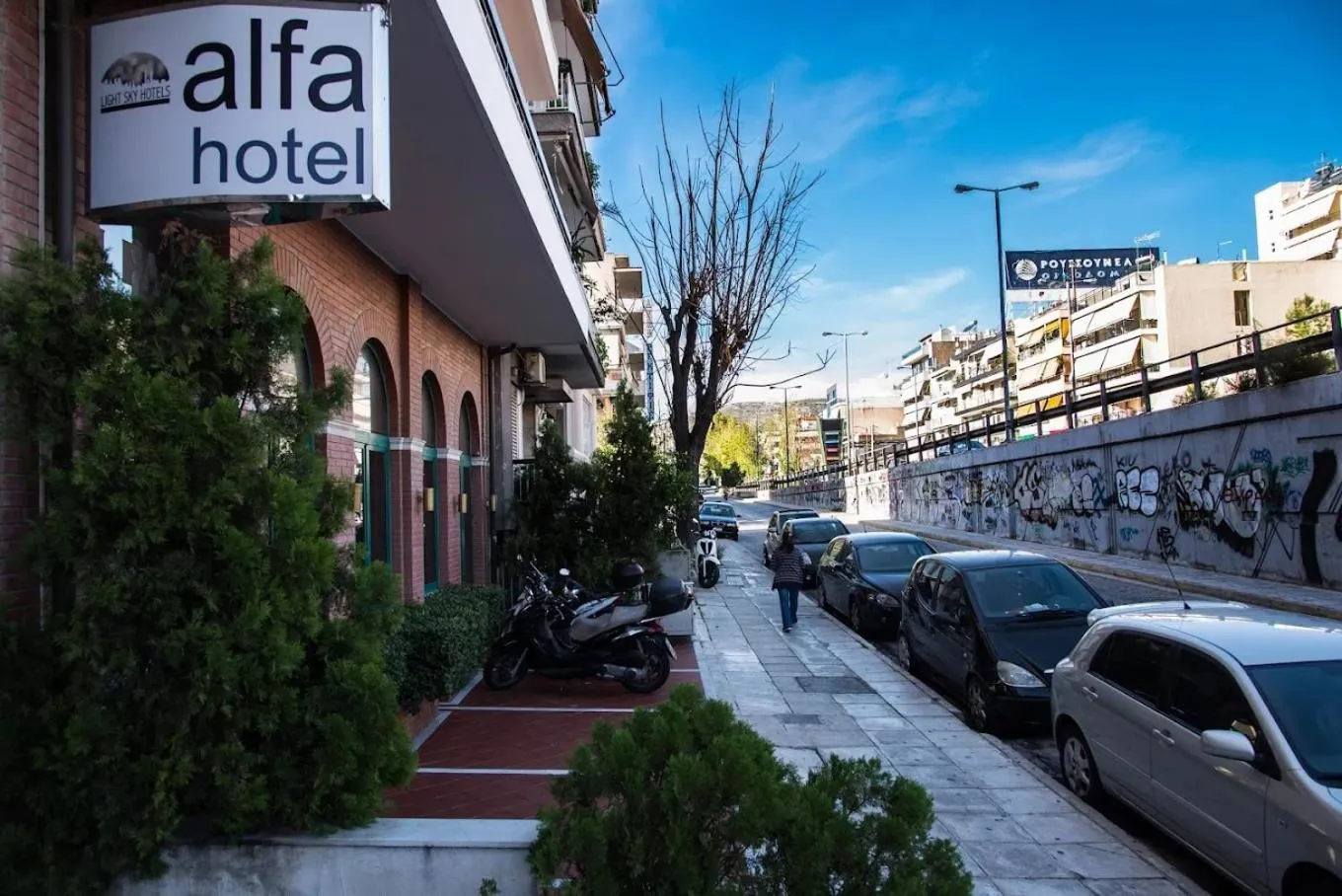 Property building in Alfa Hotel