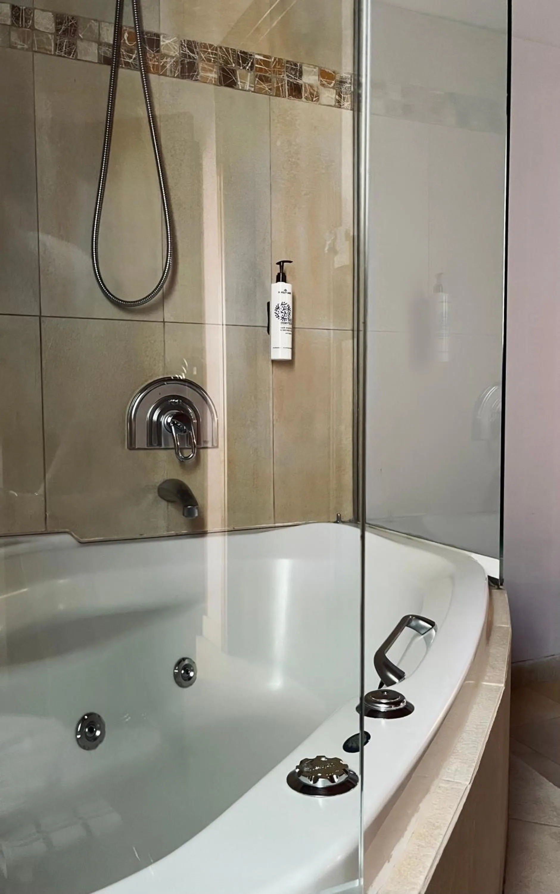 Shower in Alfa Hotel