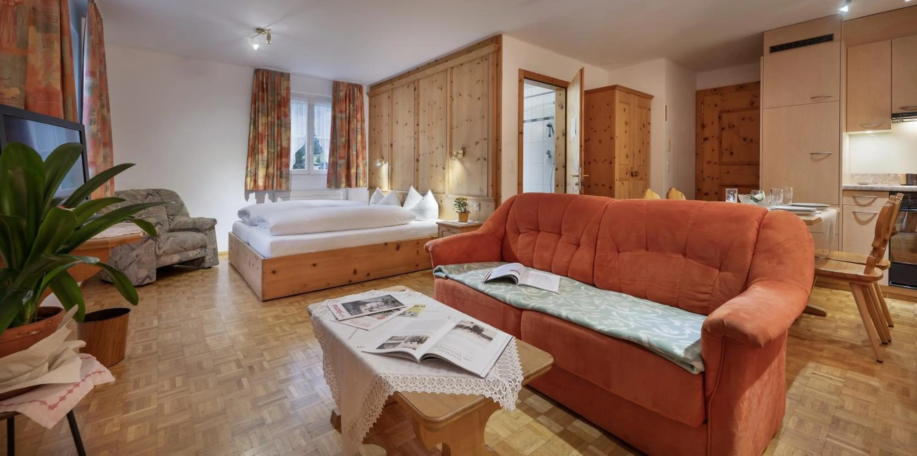 Living room in Hotel Acla Filli