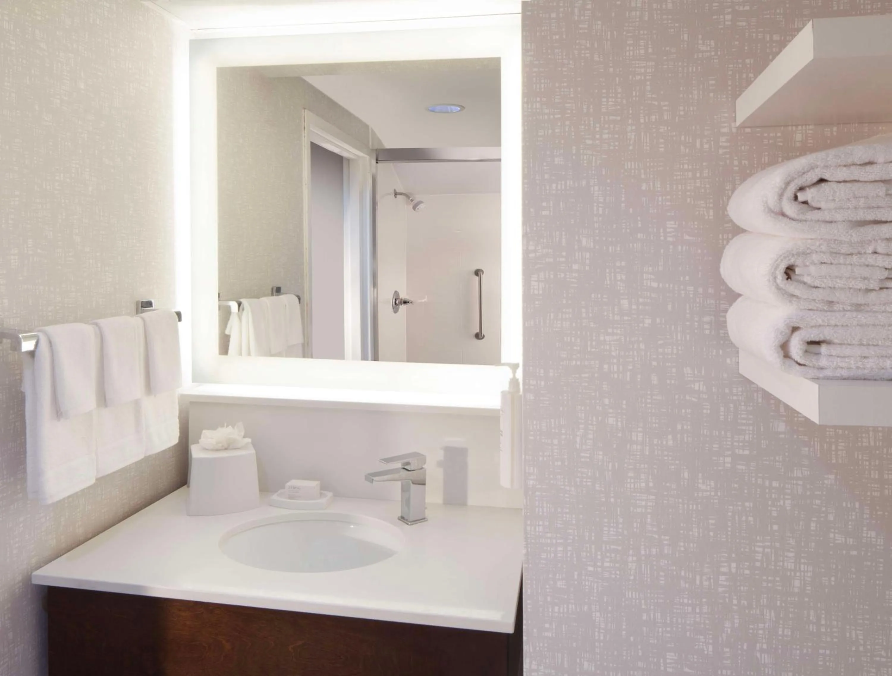 Bathroom in Hampton Inn & Suites-Atlanta Airport North-I-85