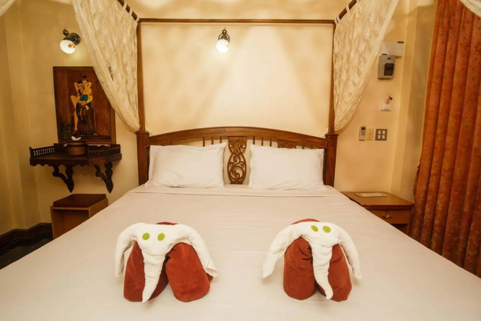 Bed in Noble Night Guesthouse