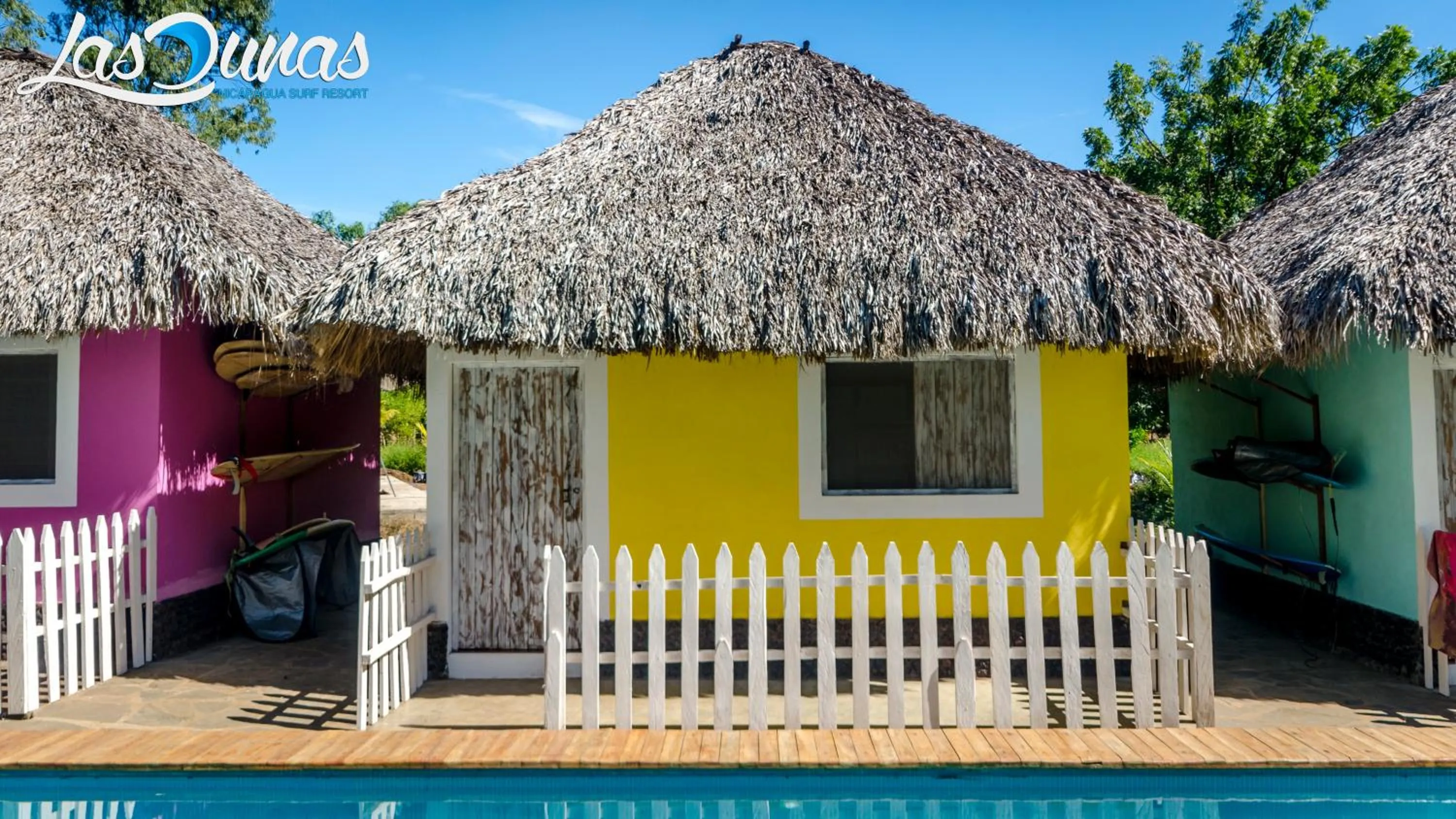 Patio in Las Dunas Surf Resort