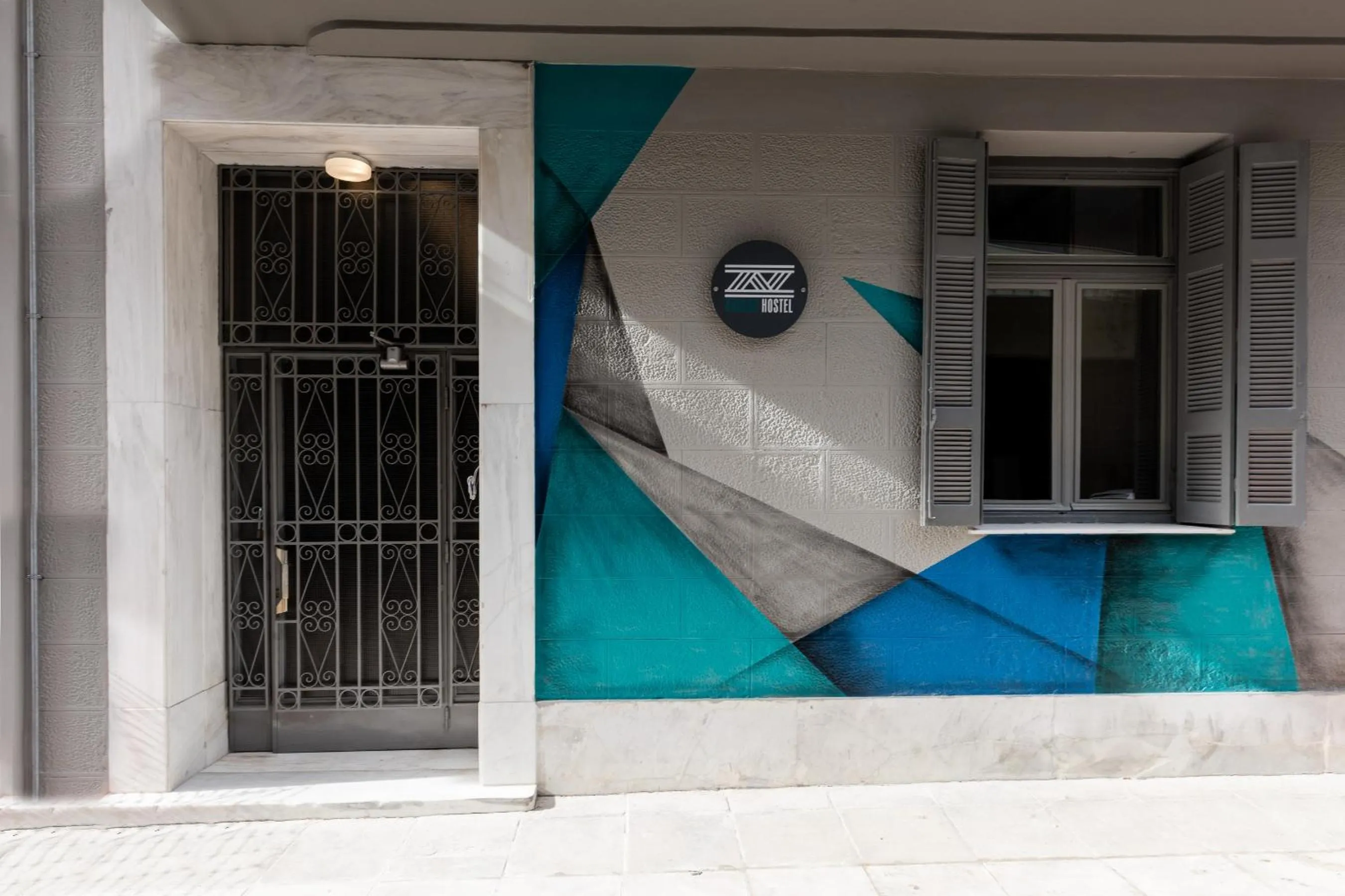 Facade/entrance in Nubian Hostel