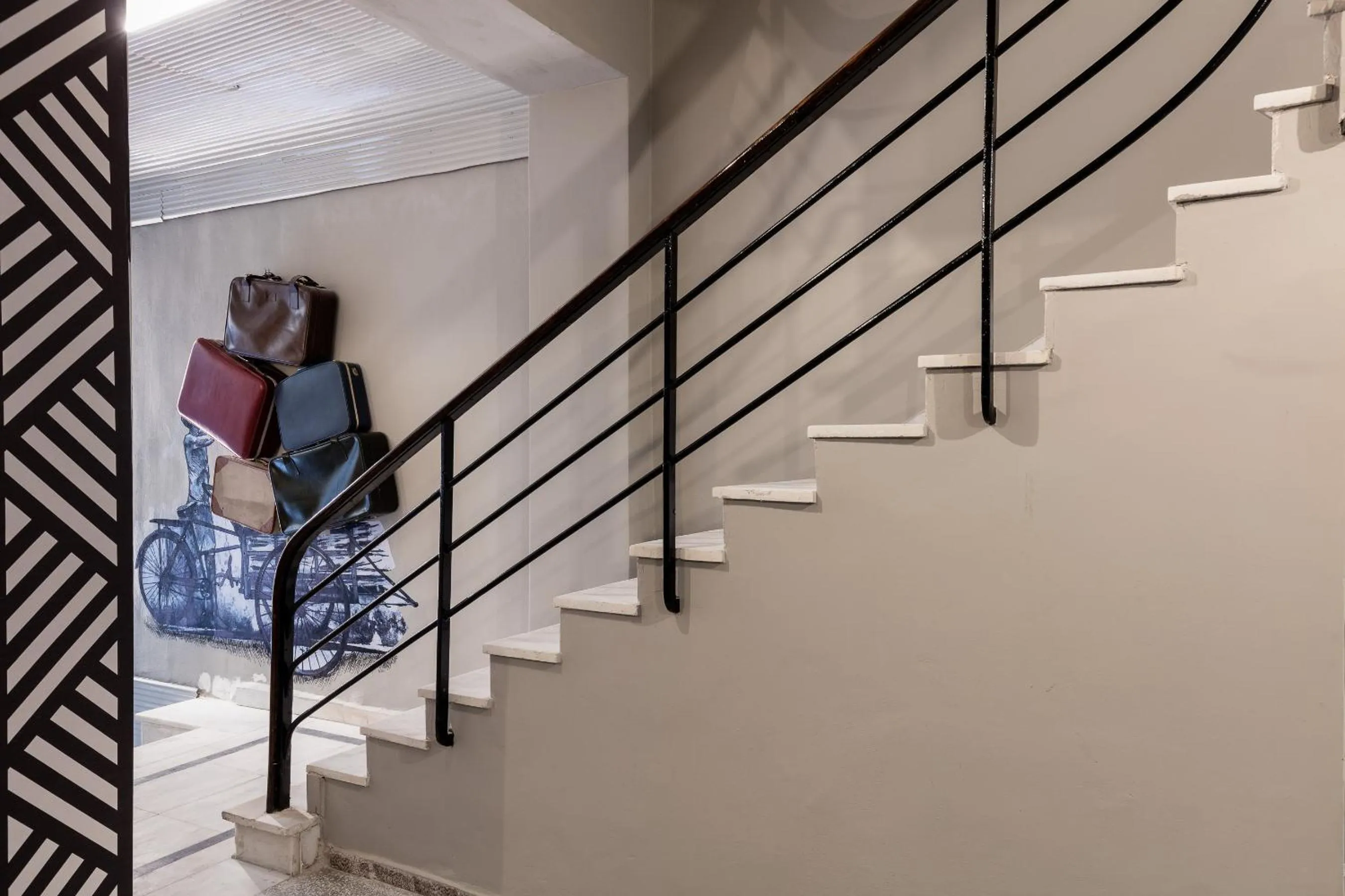 Decorative detail in Nubian Hostel