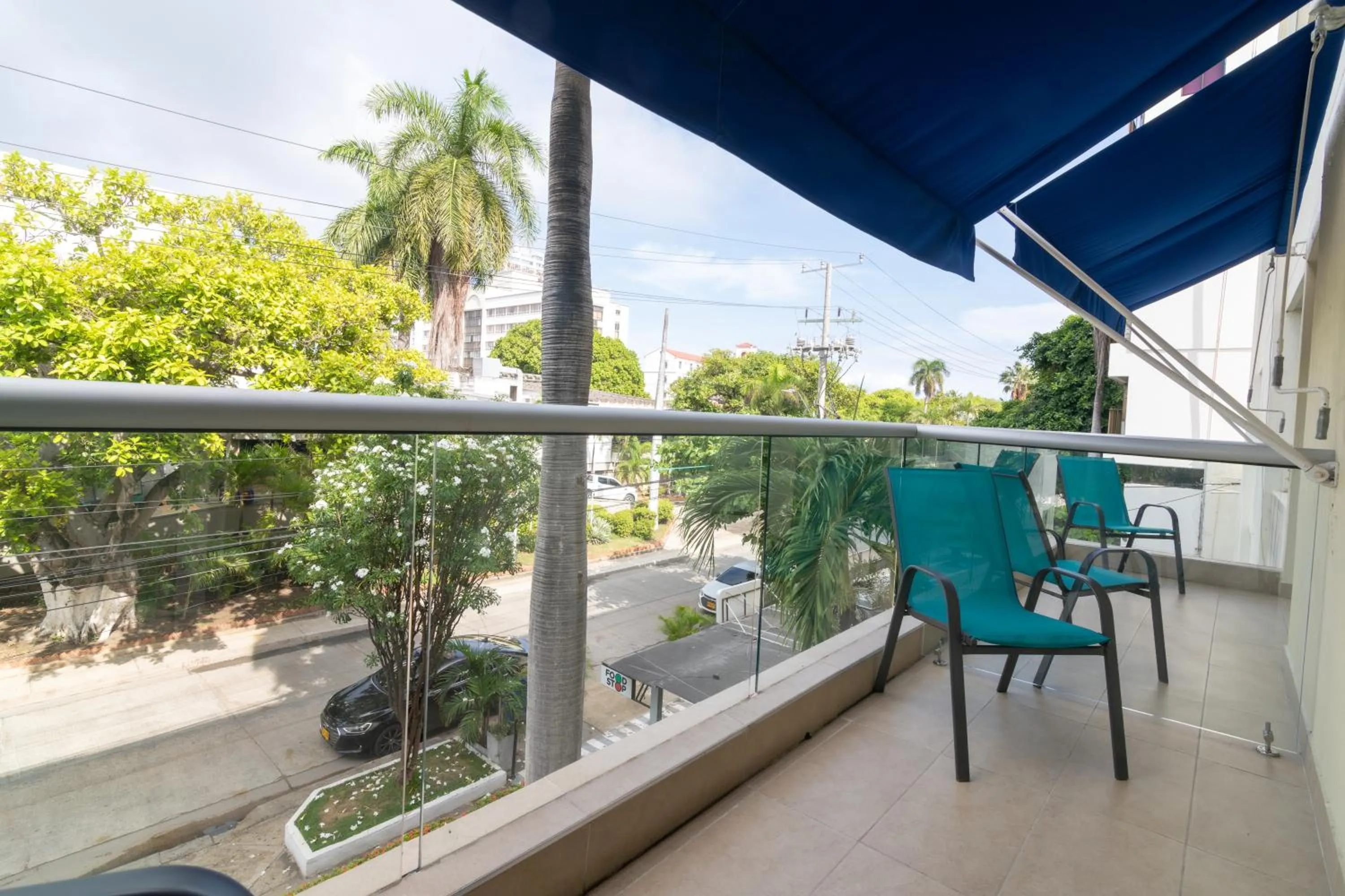Balcony/Terrace in Hotel Bahia Cartagena