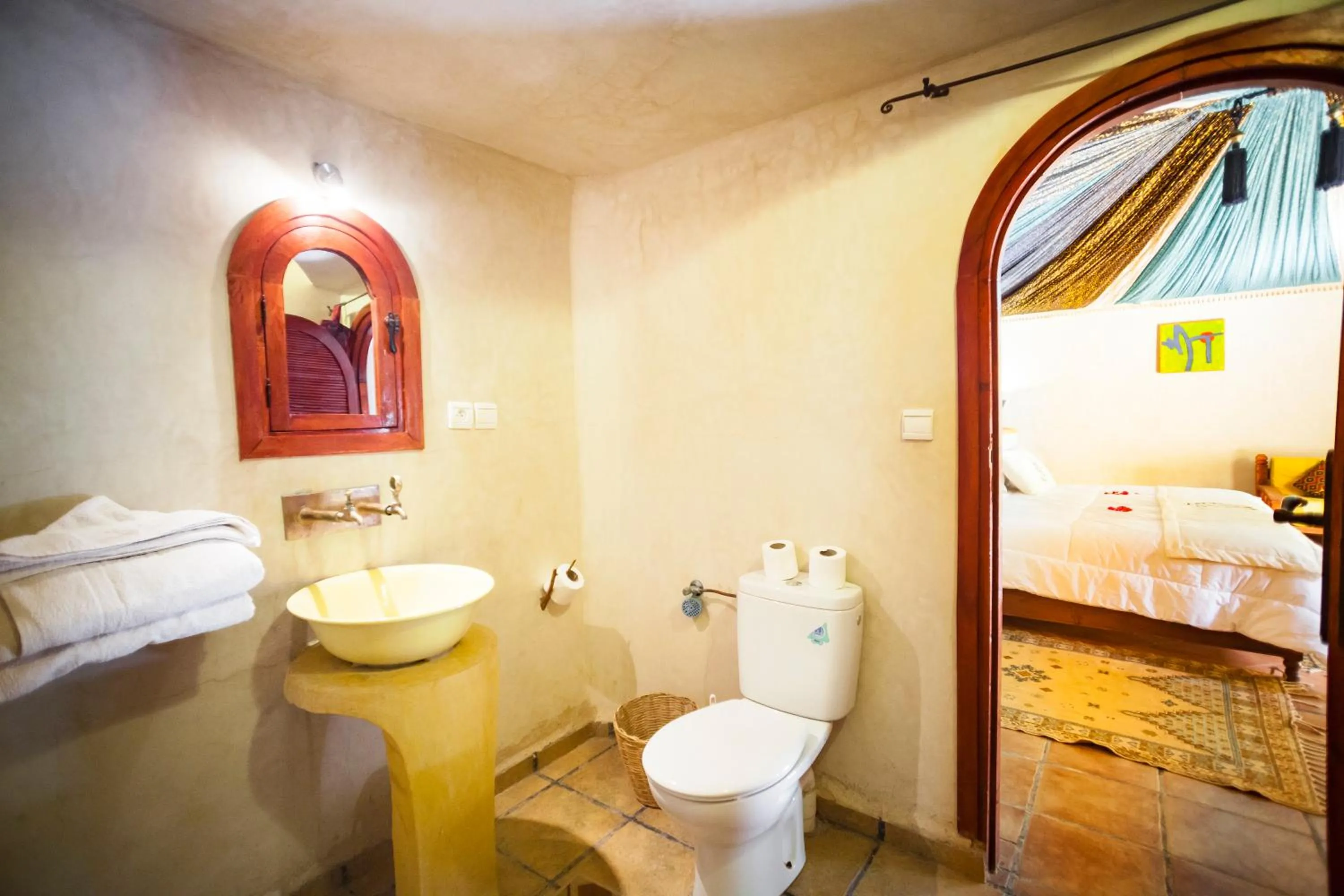 Seating area in Riad Lamane