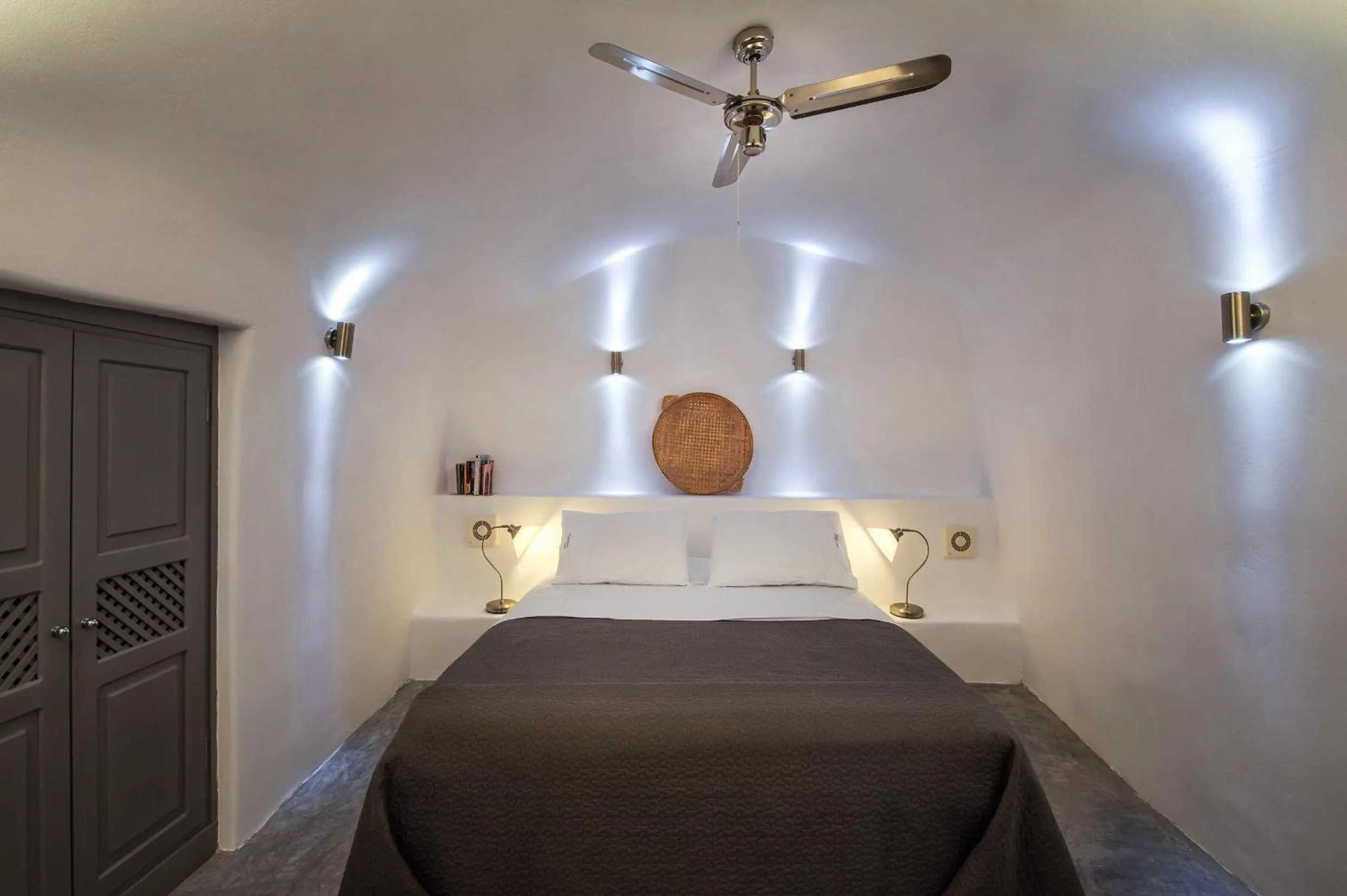 Bed in Theodora Suites