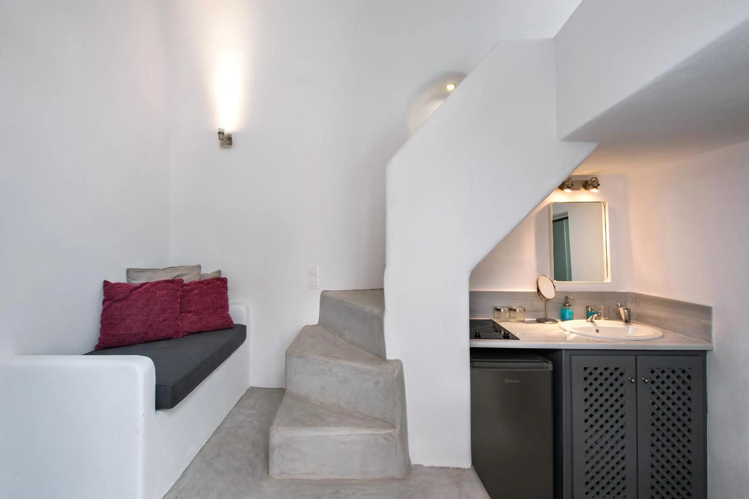 Kitchen or kitchenette in Theodora Suites