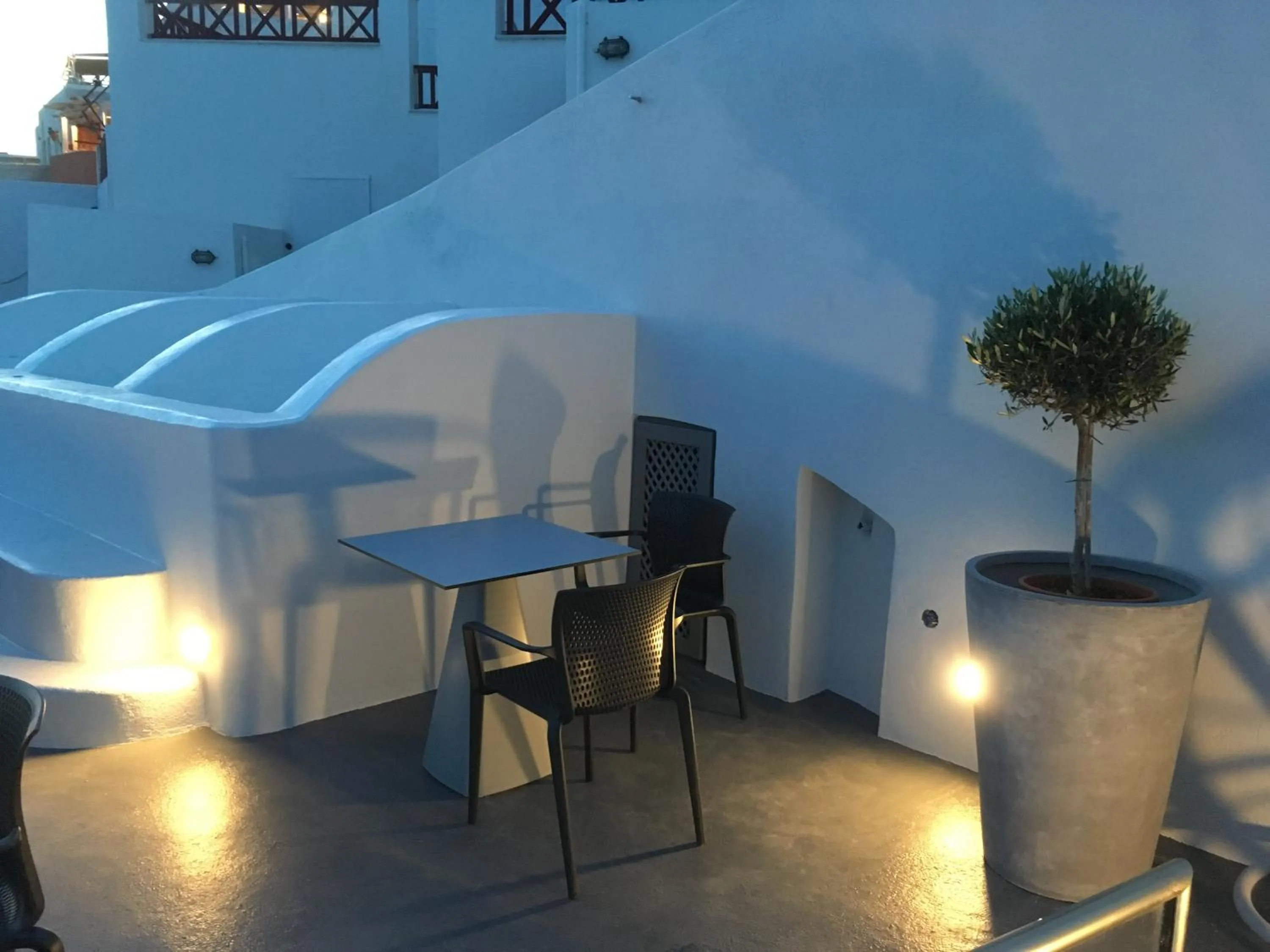 Hot Tub in Theodora Suites