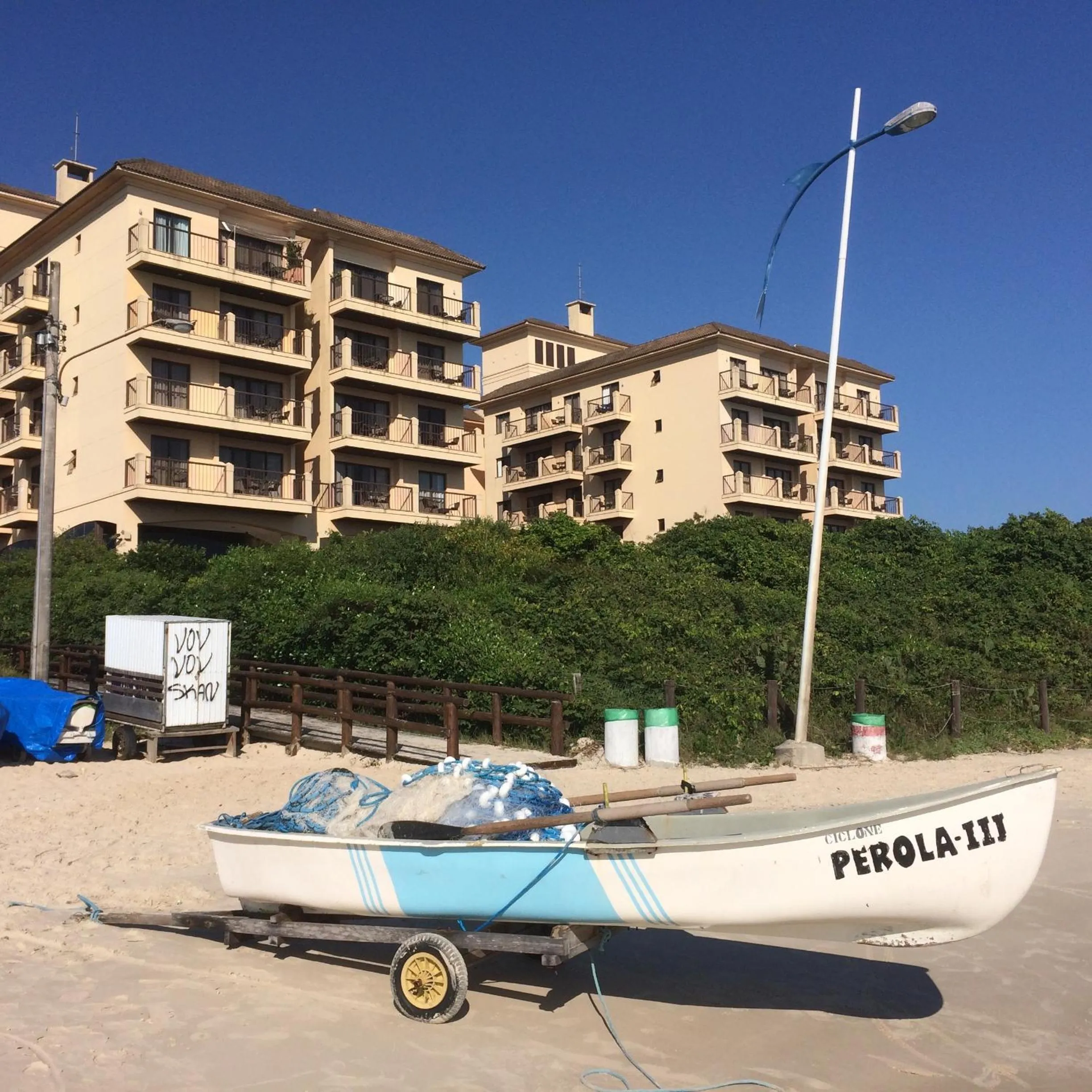 Facade/entrance in Studio em Jurerê - Pé na Areia