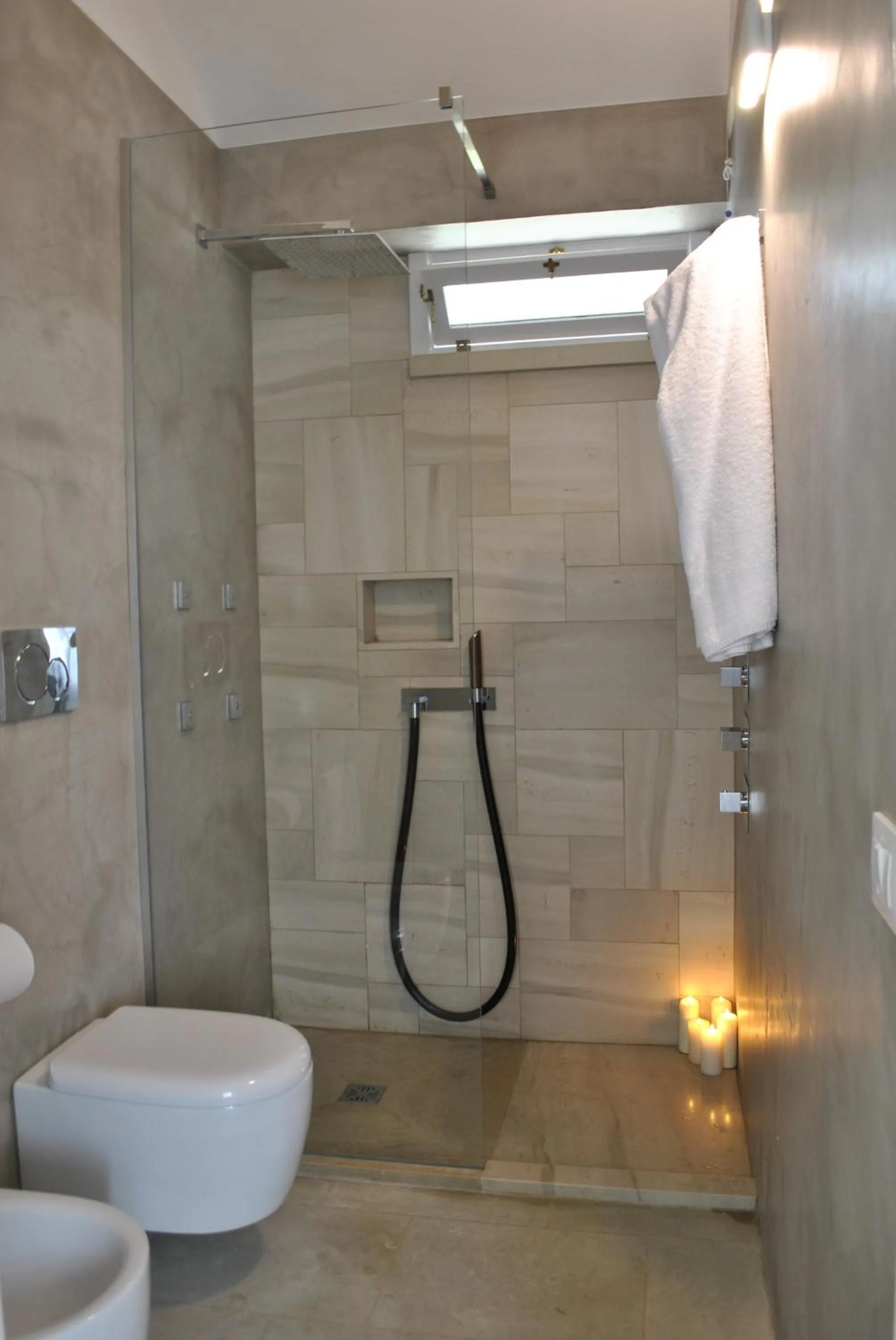 Shower in Masseria Panareo