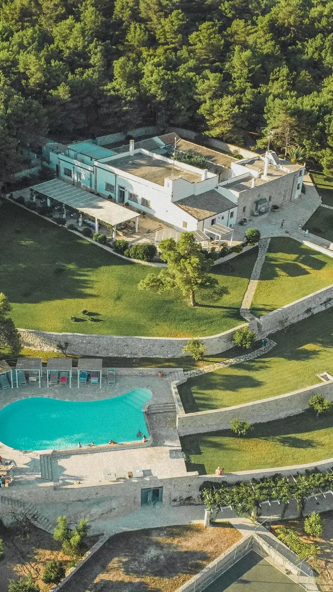 Property building in Masseria Panareo Property building in Masseria Panareo