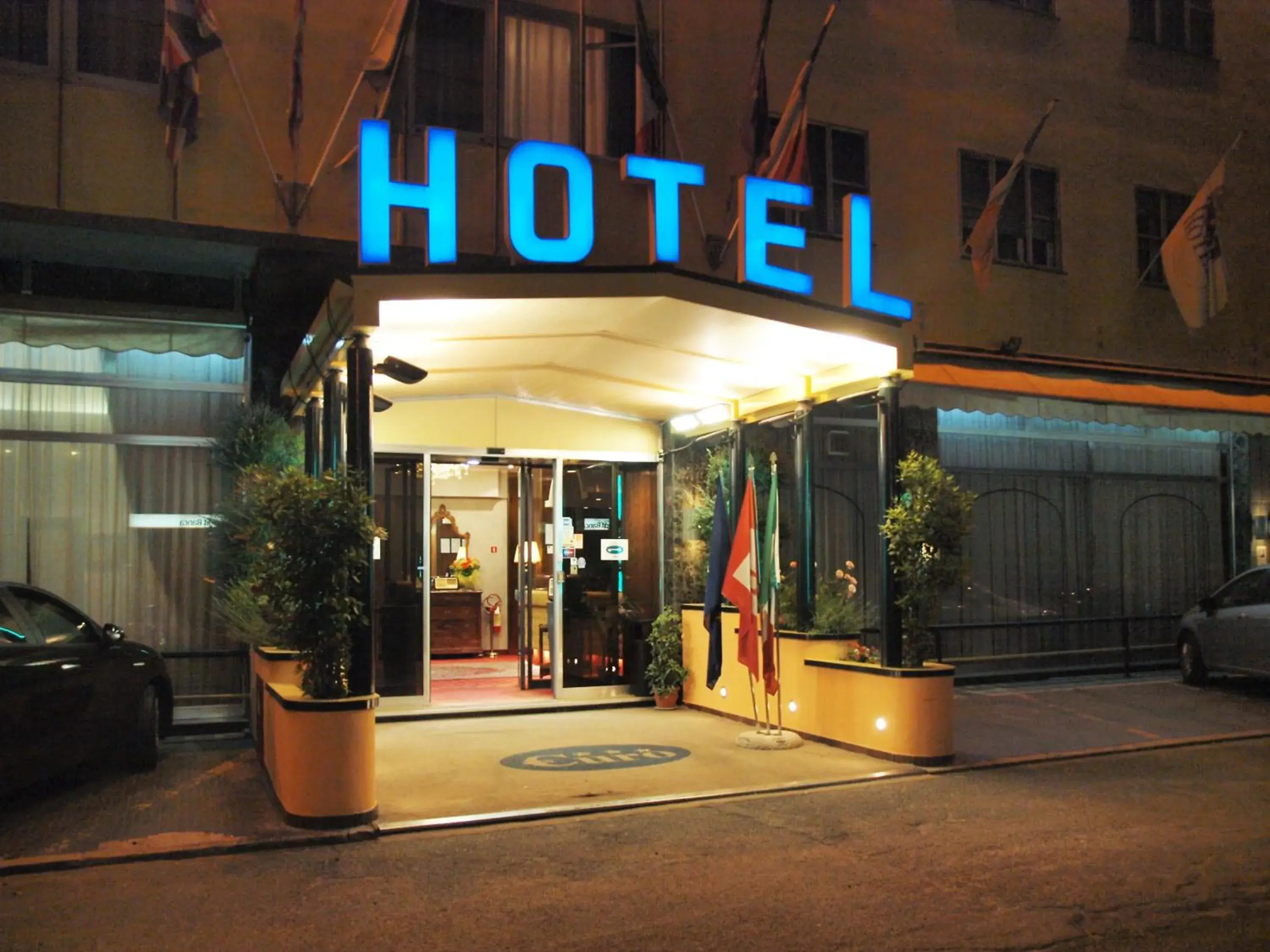 Facade/entrance in Euro Hotel