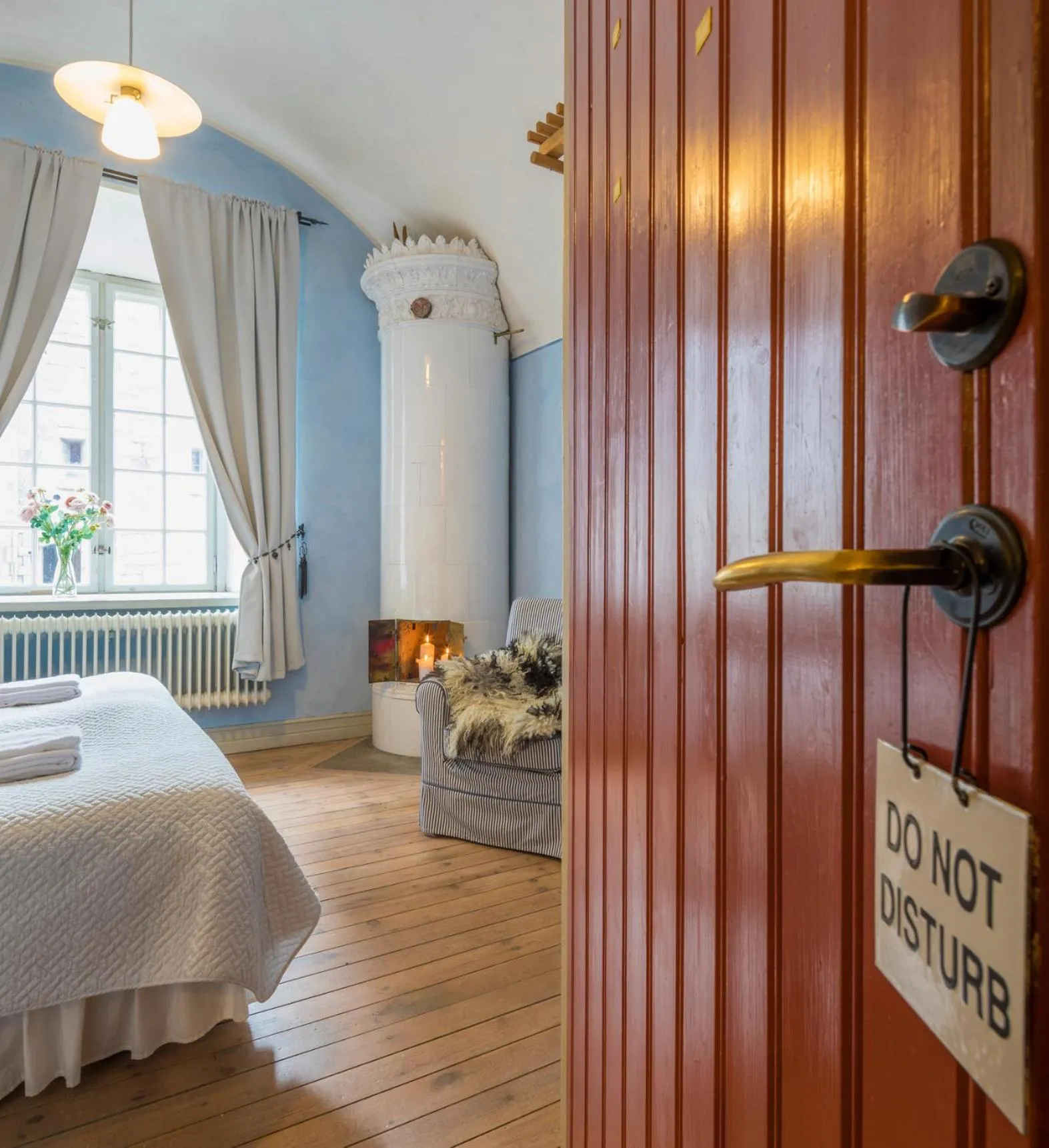 Bed in Kastellet Bed & Breakfast