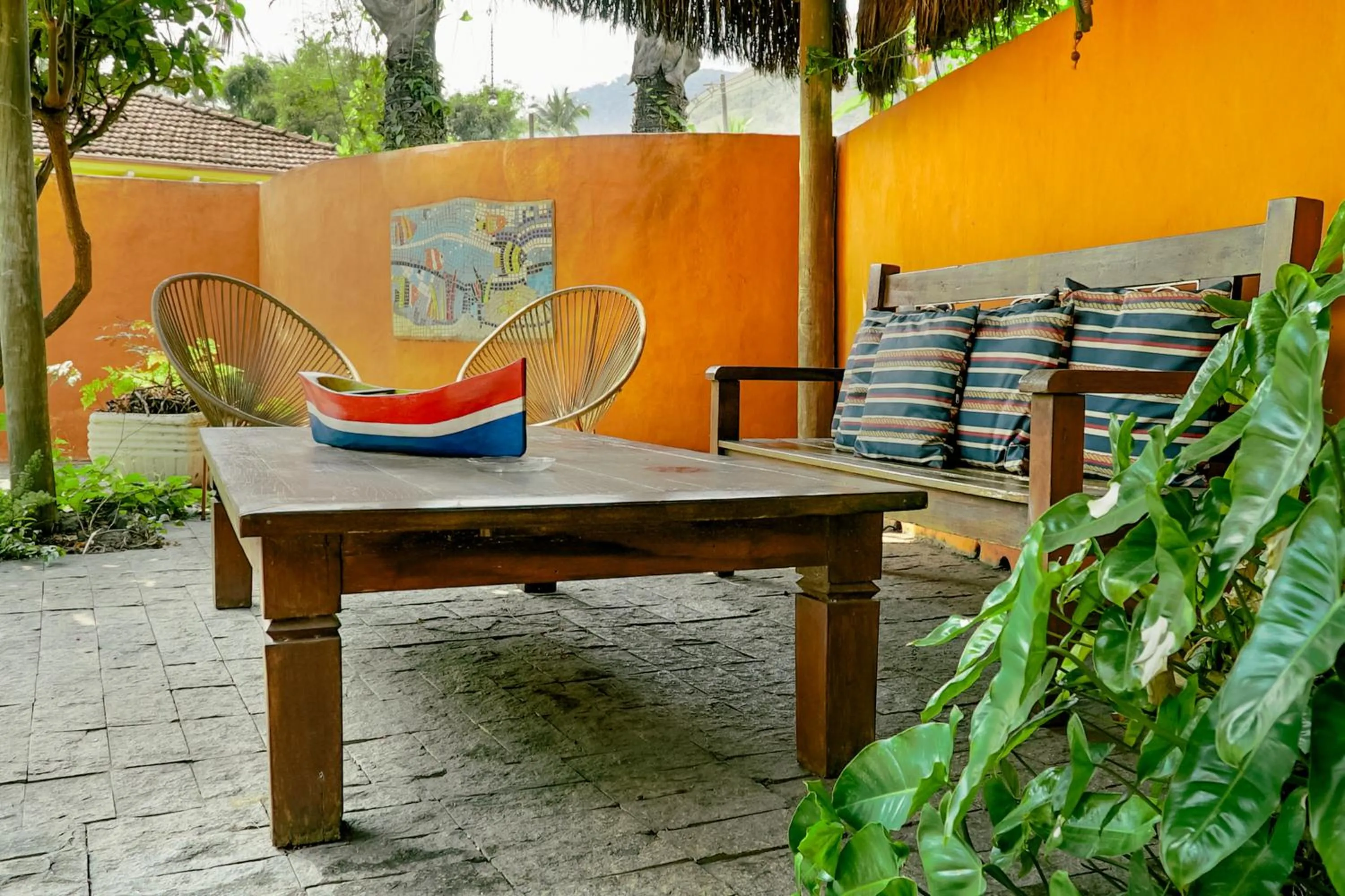 Seating area in VELINN Pousada Ponta do Pequeah