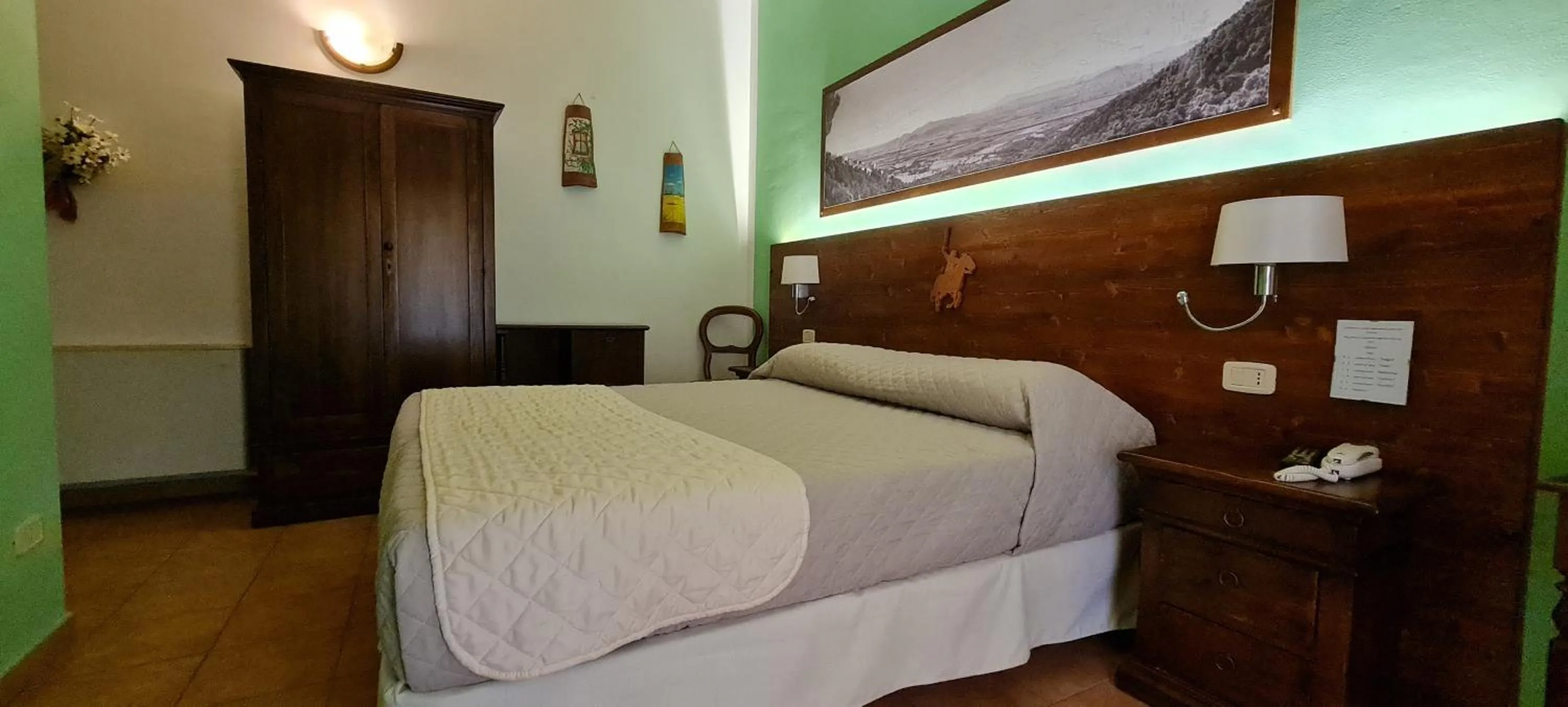 Bed in Locanda Mossa Dei Barbari