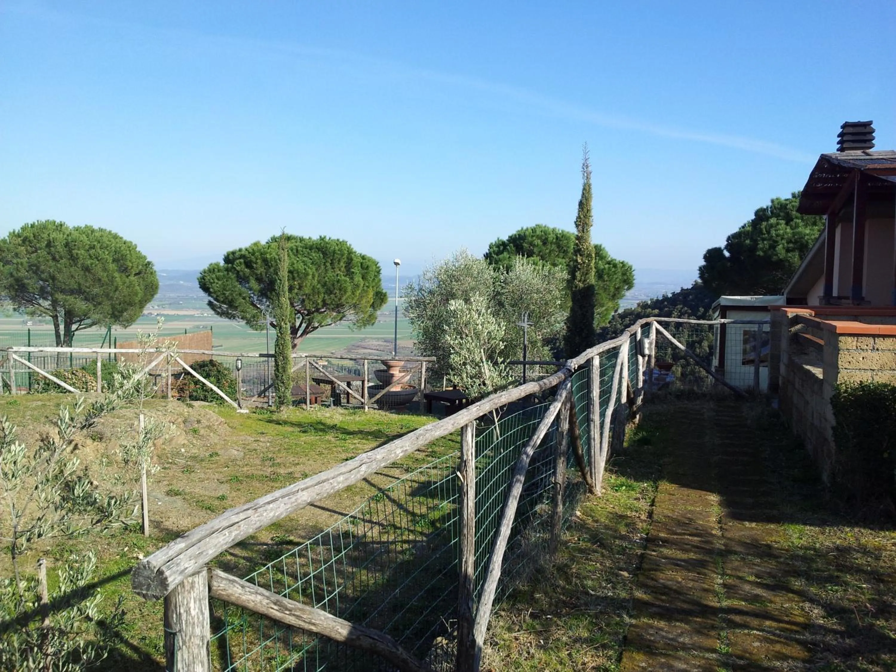 Garden view in Locanda Mossa Dei Barbari