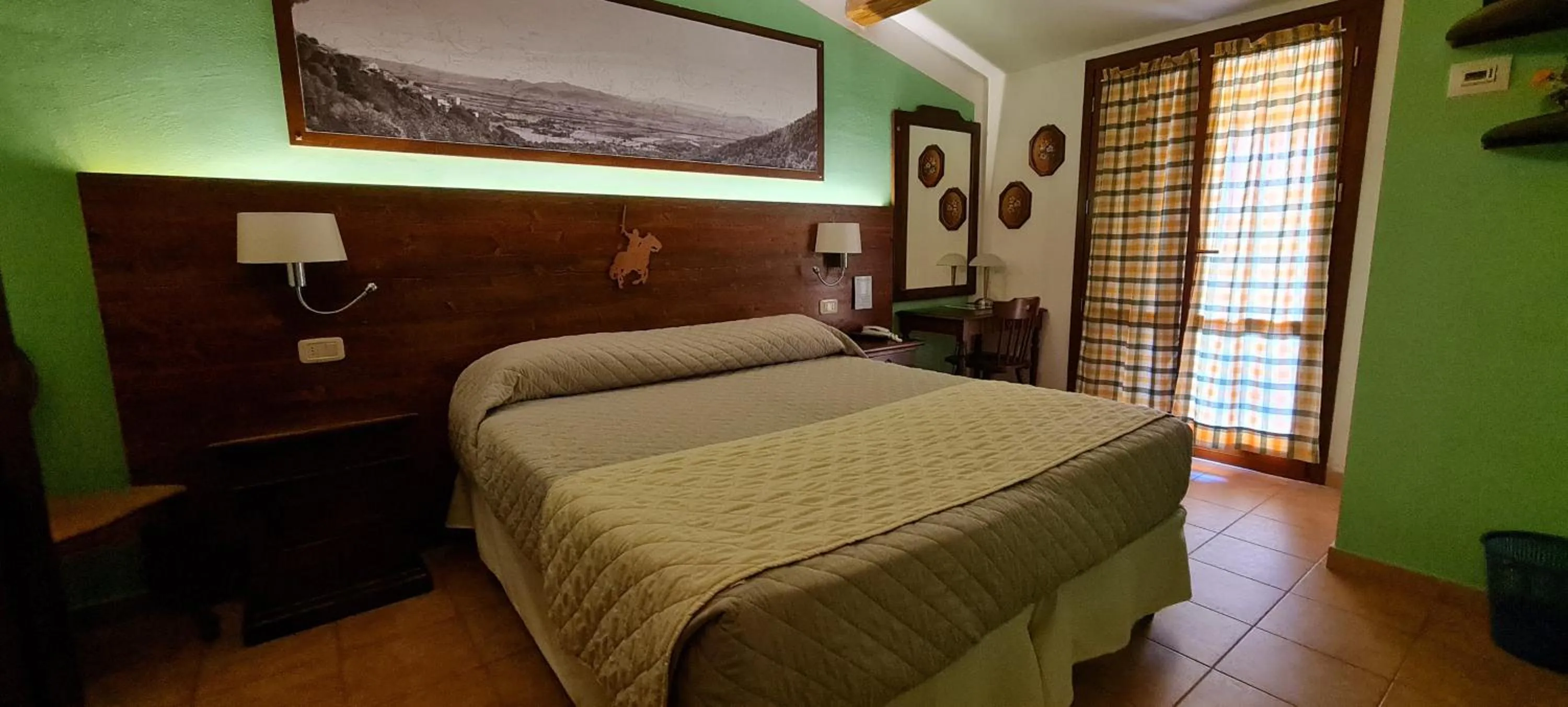 Bedroom in Locanda Mossa Dei Barbari