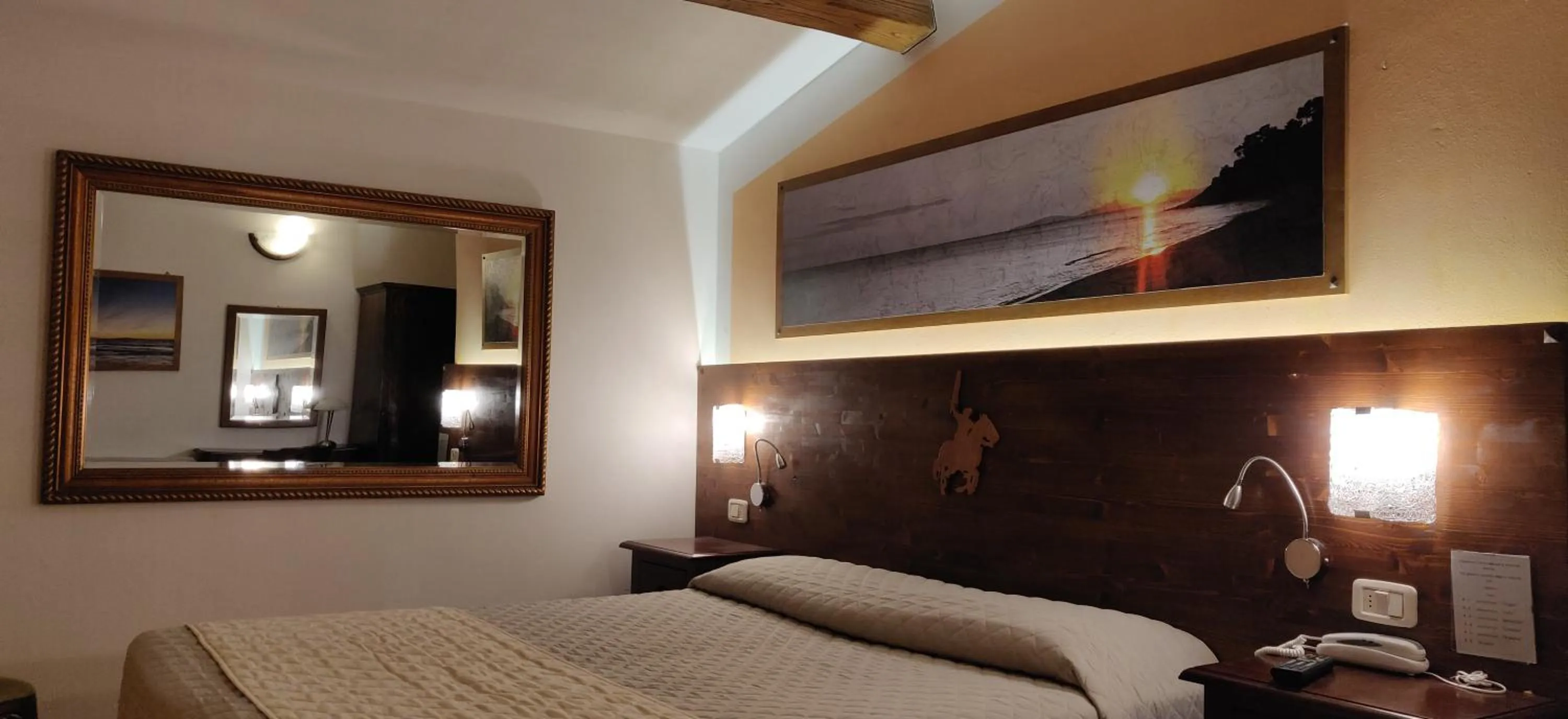 Bed in Locanda Mossa Dei Barbari