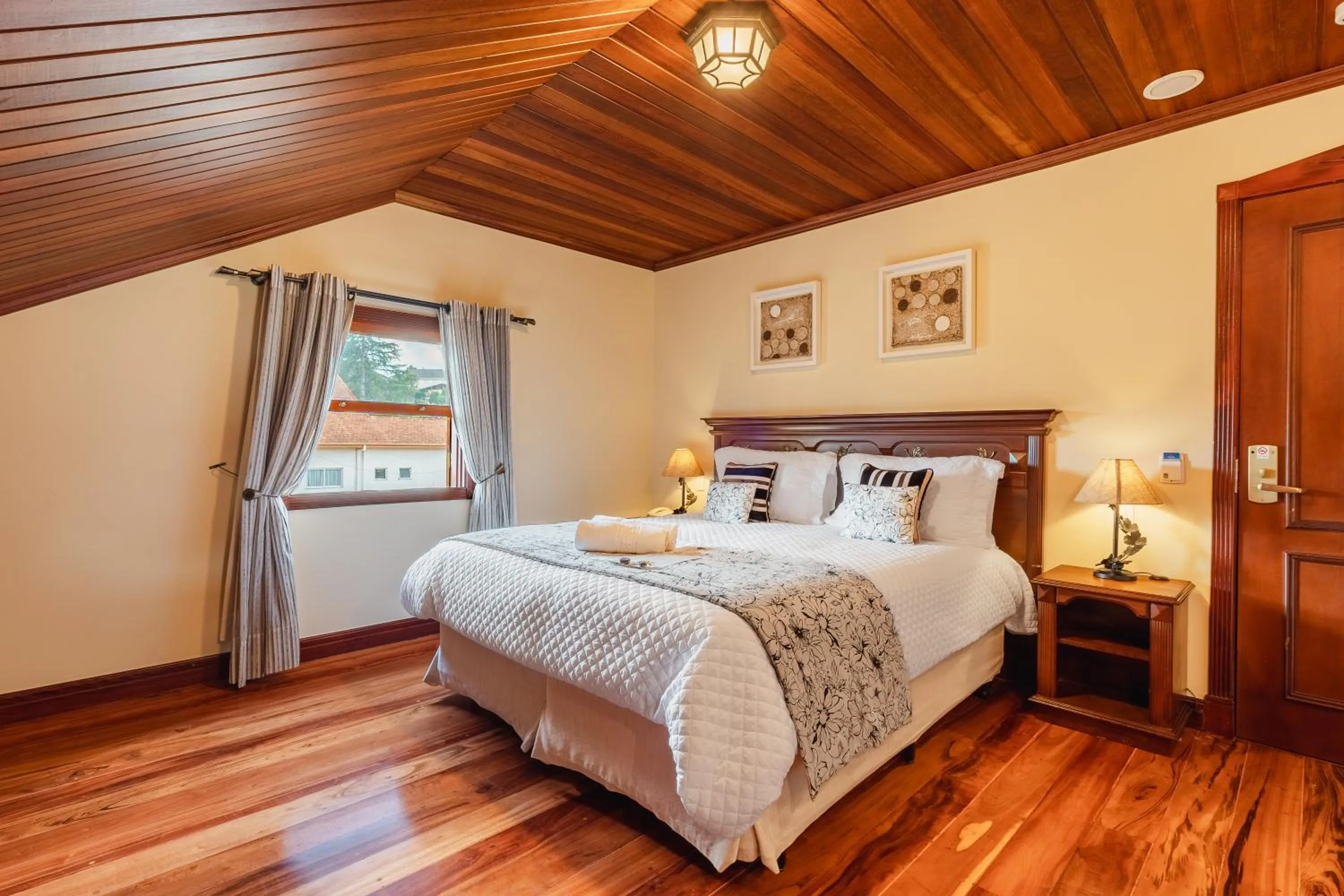 Bed in Pousada D'Biagy Raízes