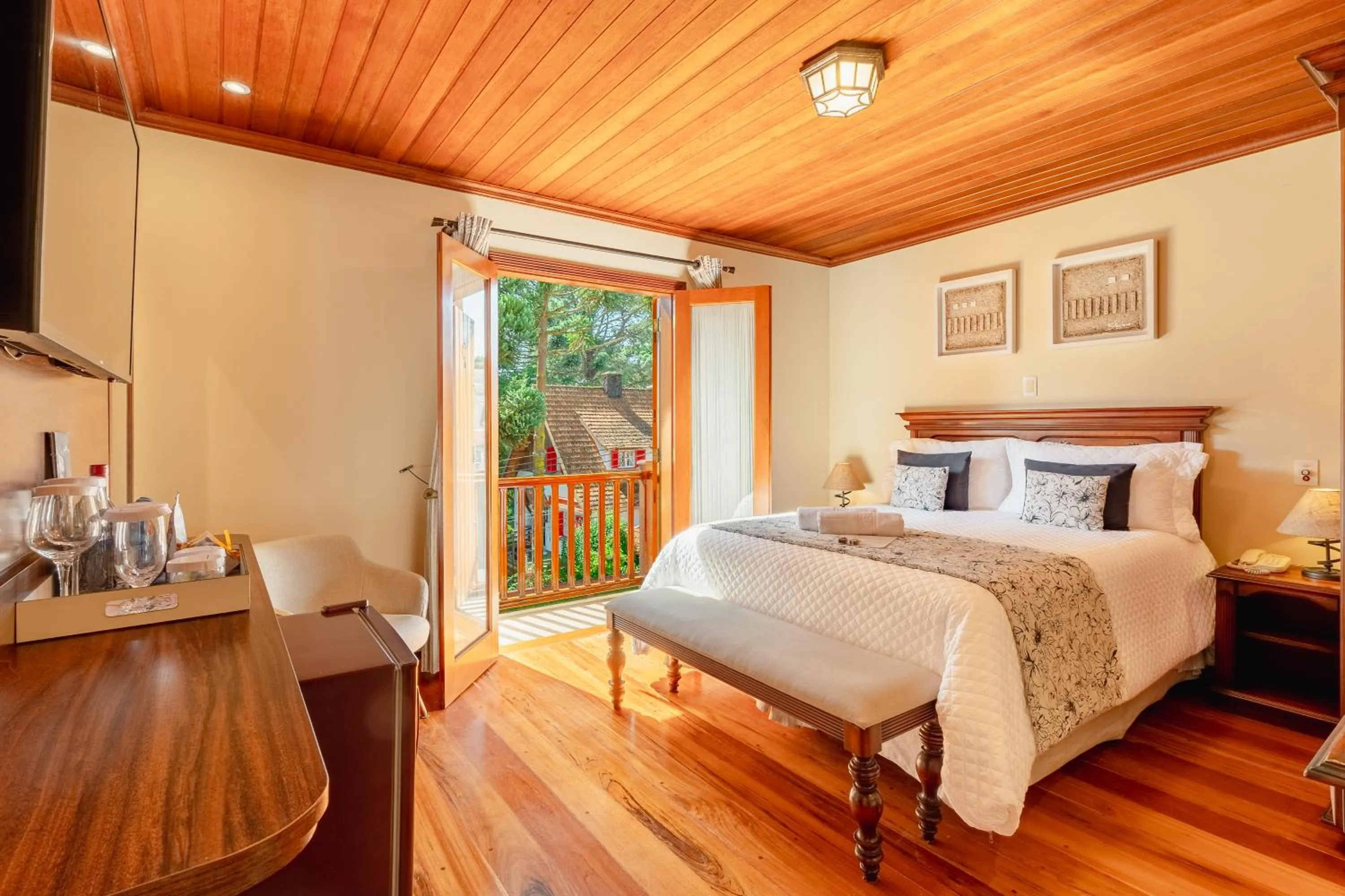 Bed in Pousada D'Biagy Raízes