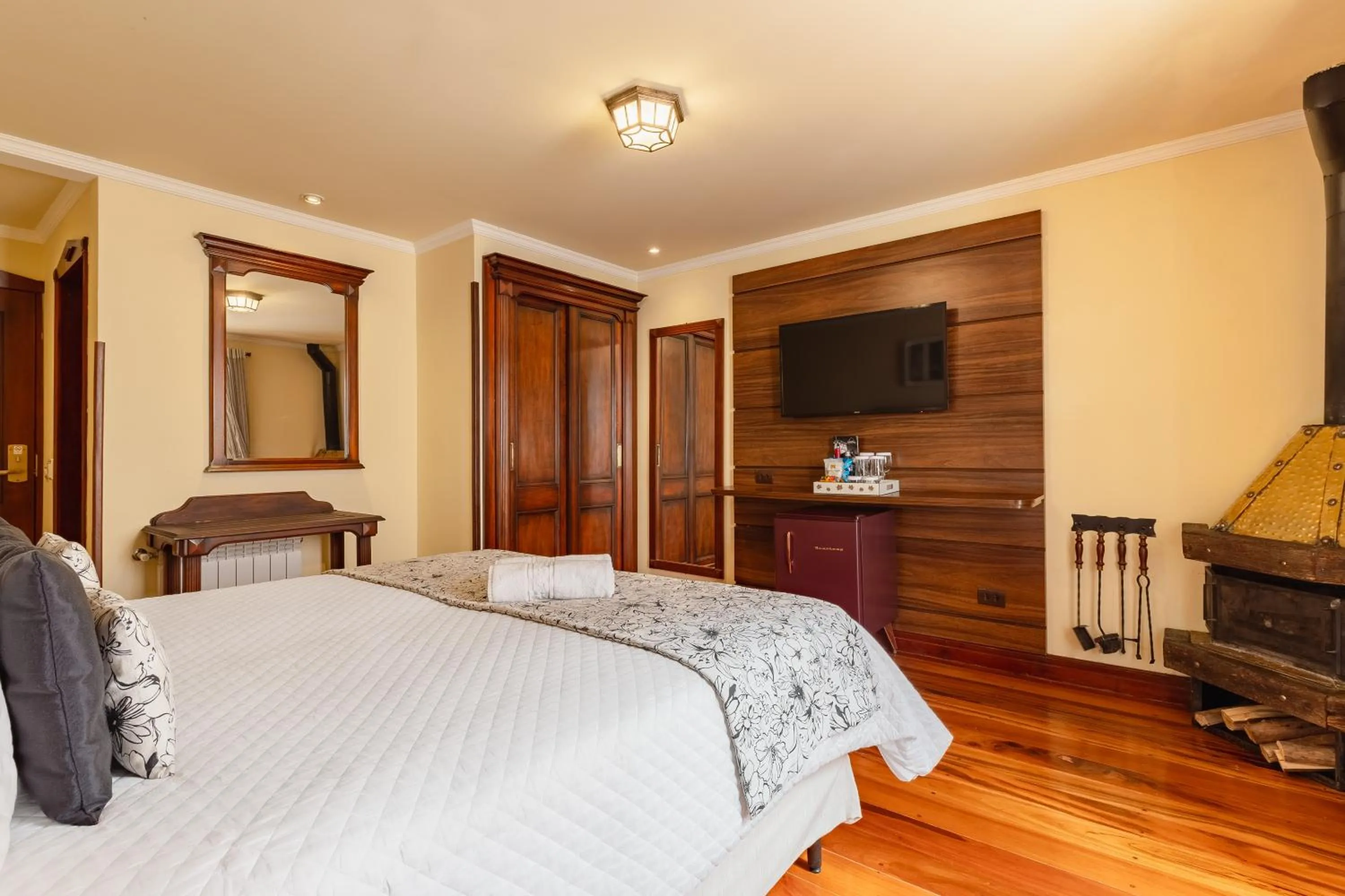 Bed in Pousada D'Biagy Raízes